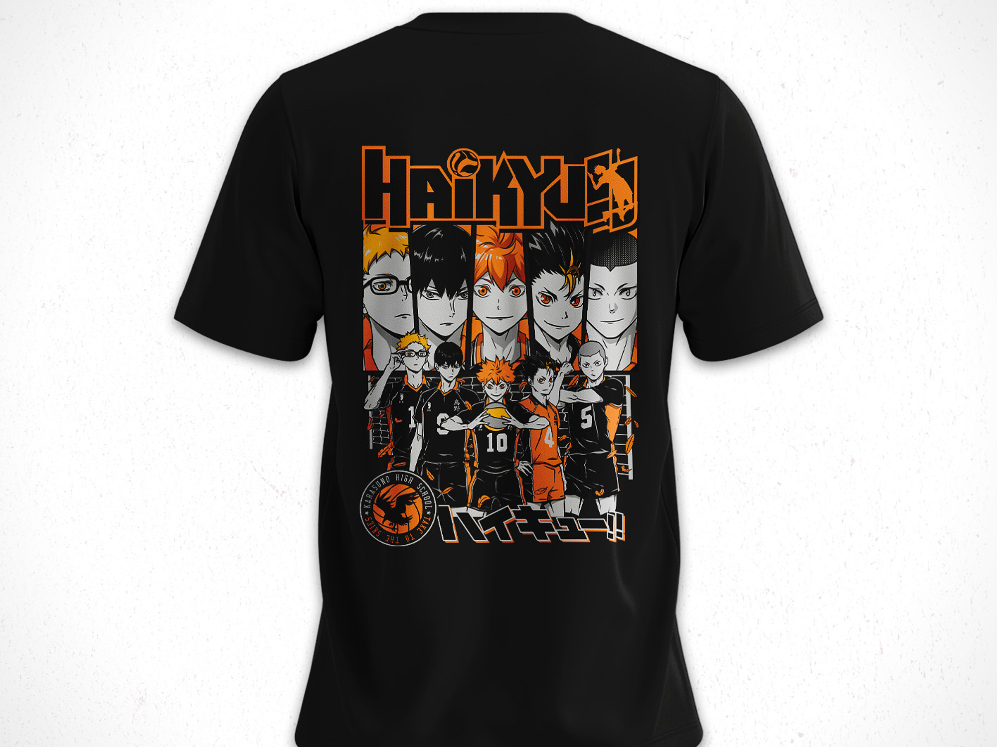 Polera Preparatoria Karasuno - Haikyu!! V1 2