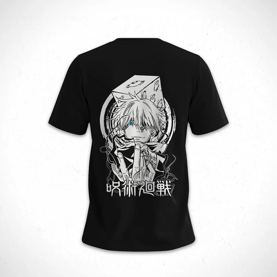 Polera Satoru Gojo - Jujutsu Kaisen v1 2