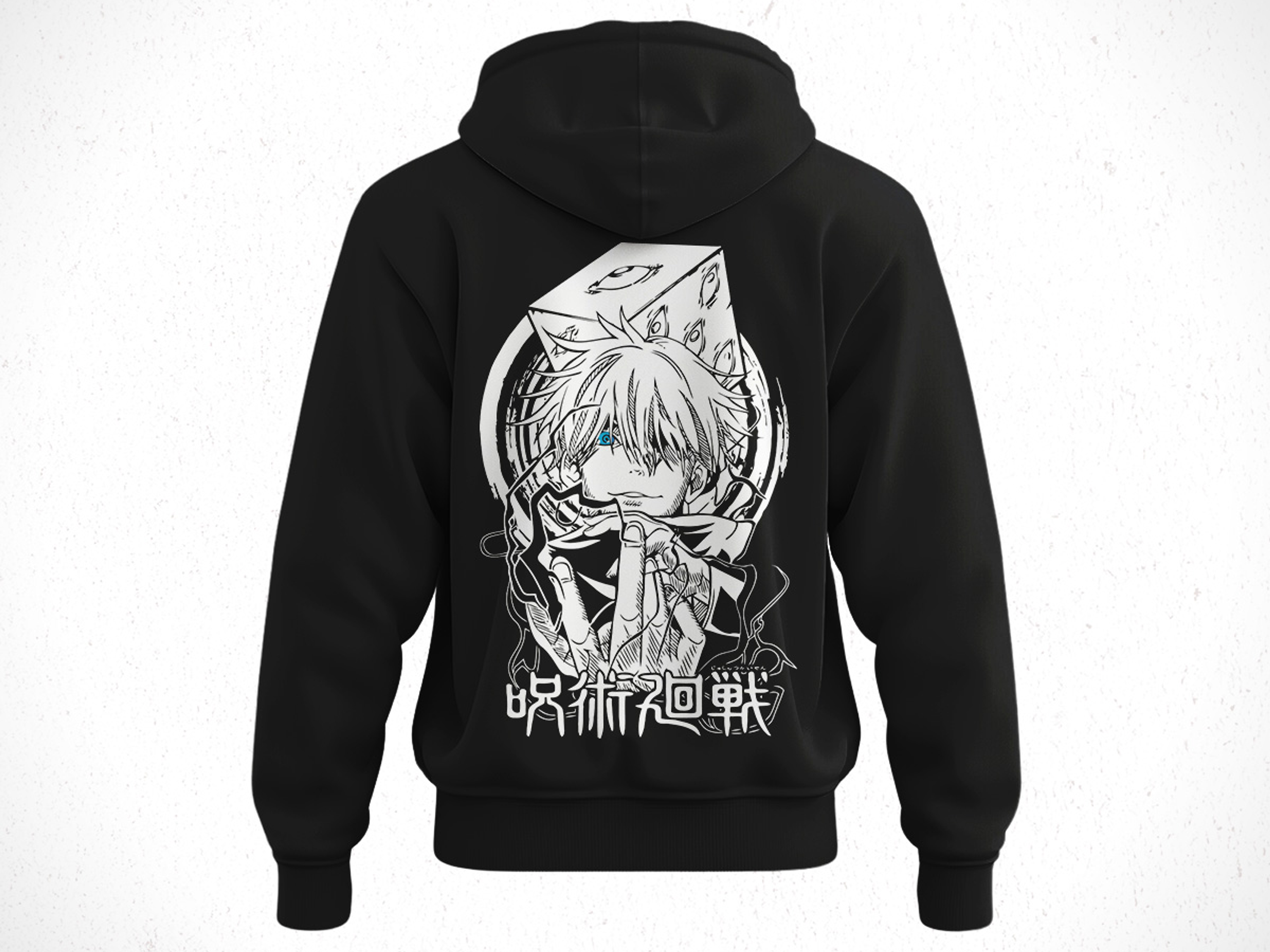 Hoodie Satoru Gojo - Jujutsu Kaisen v1 2