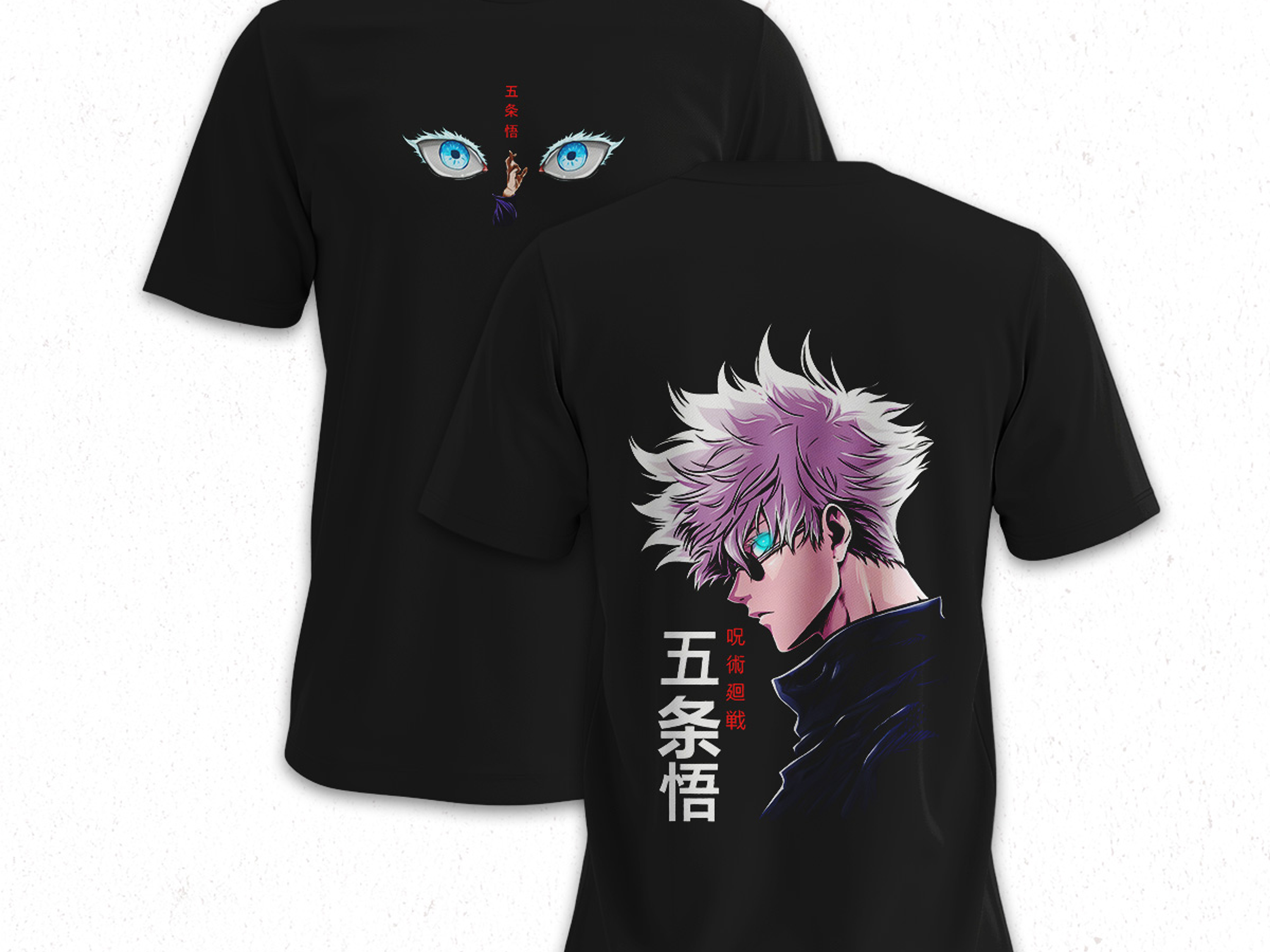 Polera Satoru Gojo - Jujutsu Kaisen v2 1