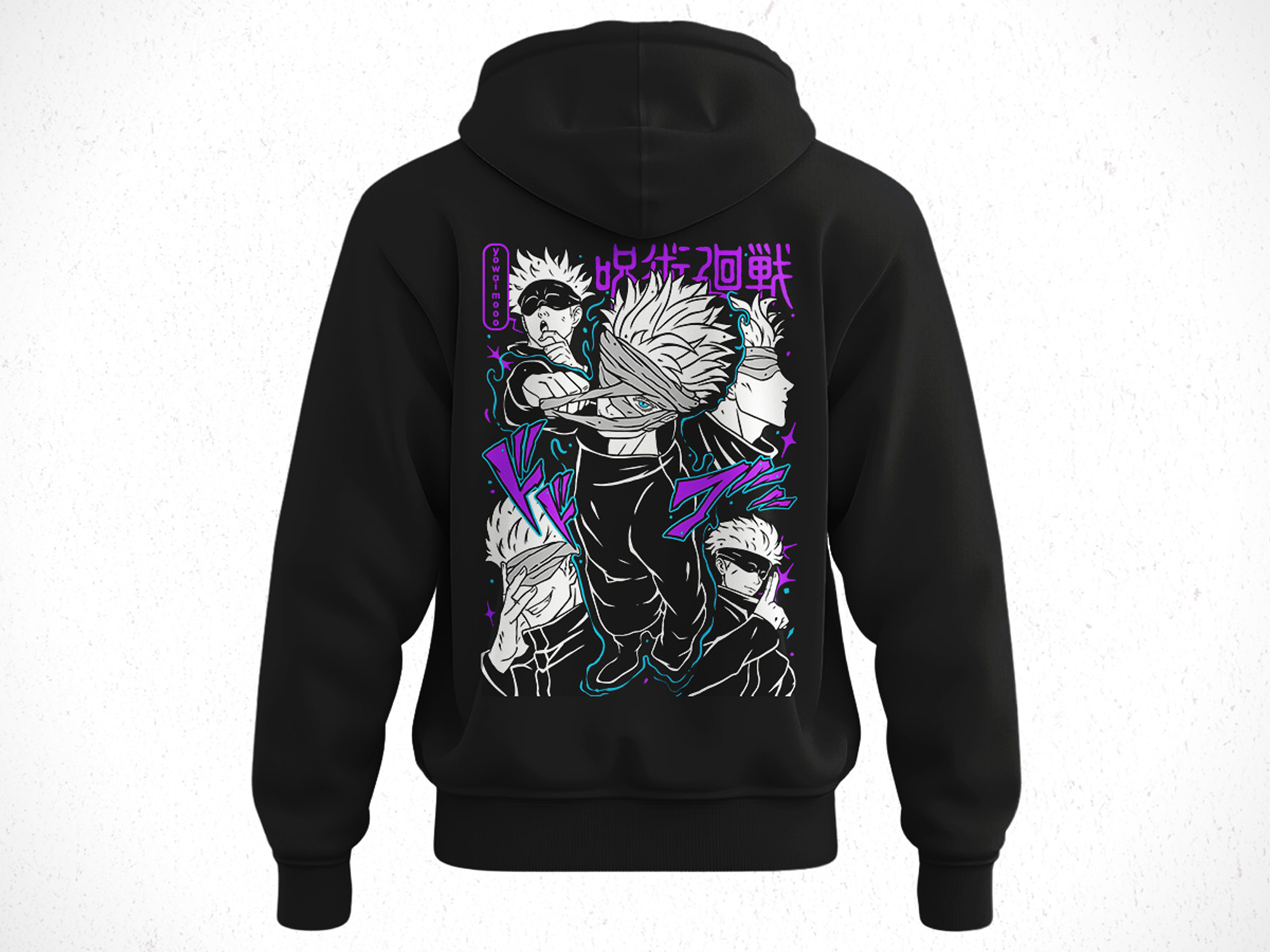 Hoodie Satoru Gojo - Jujutsu Kaisen v3 2