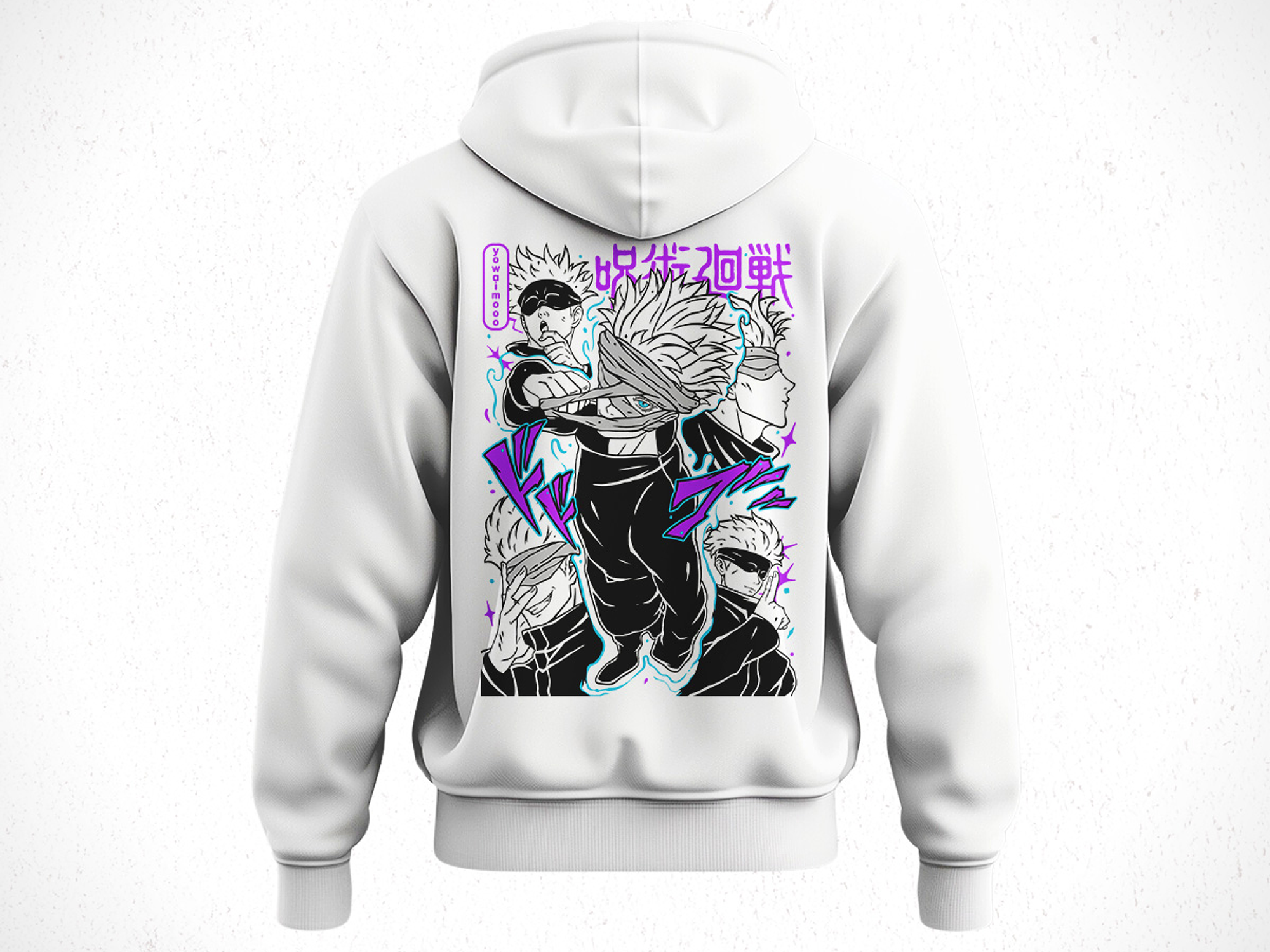 Hoodie Satoru Gojo - Jujutsu Kaisen v3 5