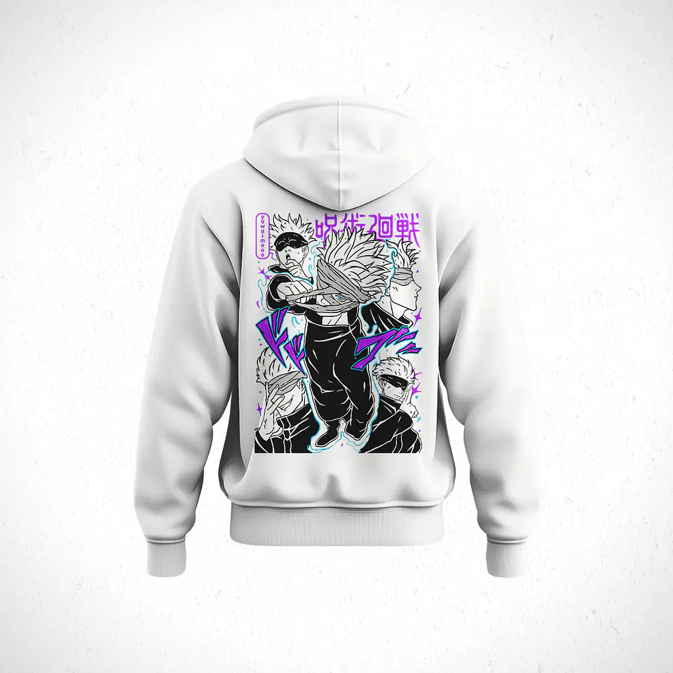 Hoodie Satoru Gojo - Jujutsu Kaisen v3 5