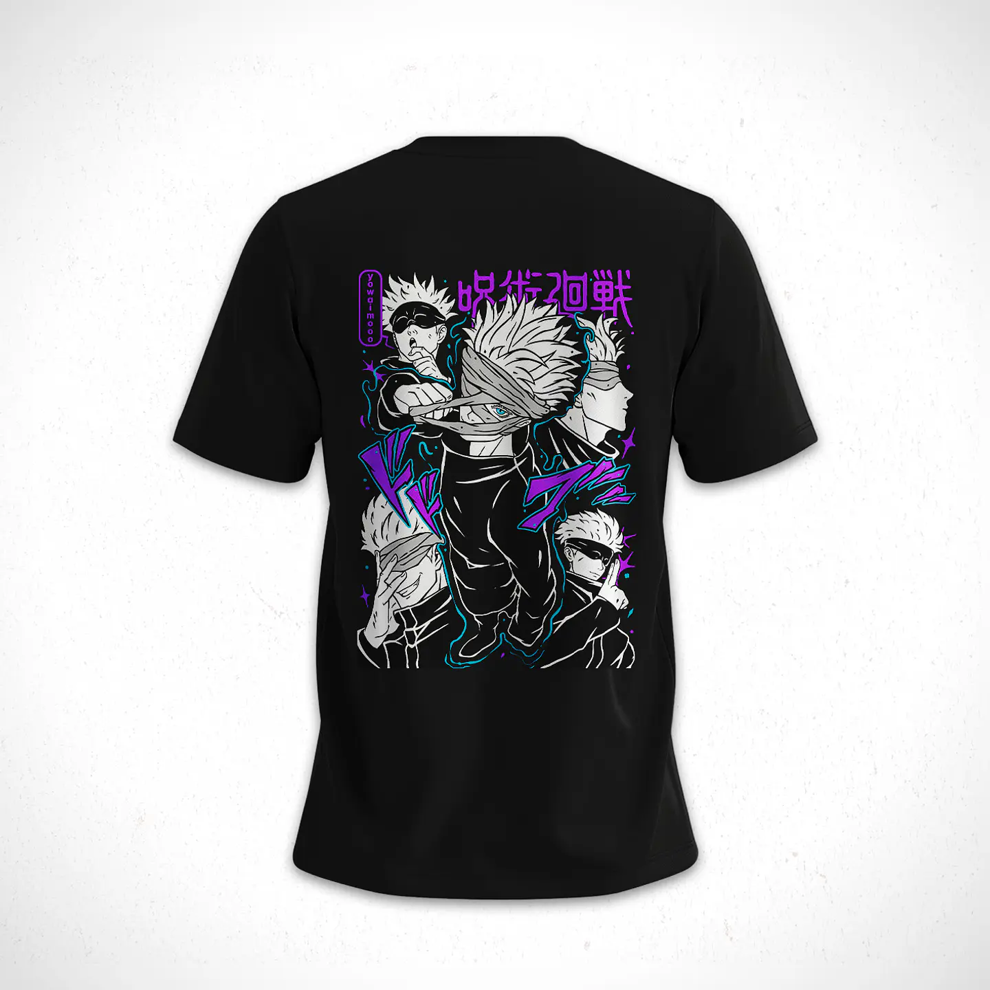 Polera Satoru Gojo - Jujutsu Kaisen v3 2