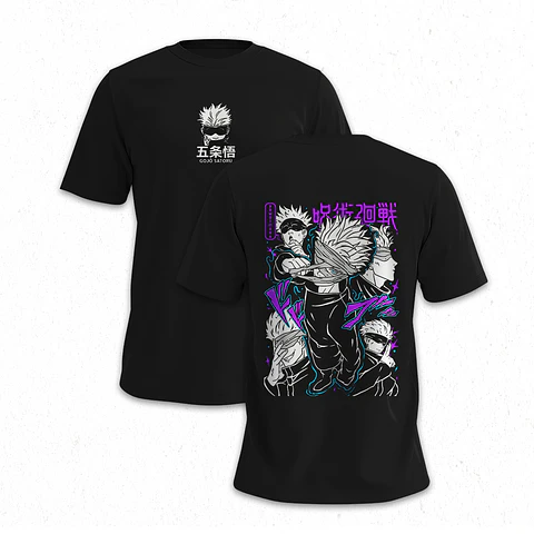 Polera Satoru Gojo - Jujutsu Kaisen v3