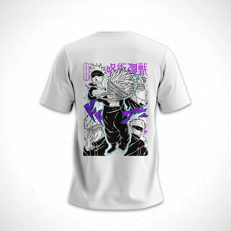 Polera Satoru Gojo - Jujutsu Kaisen v3 5