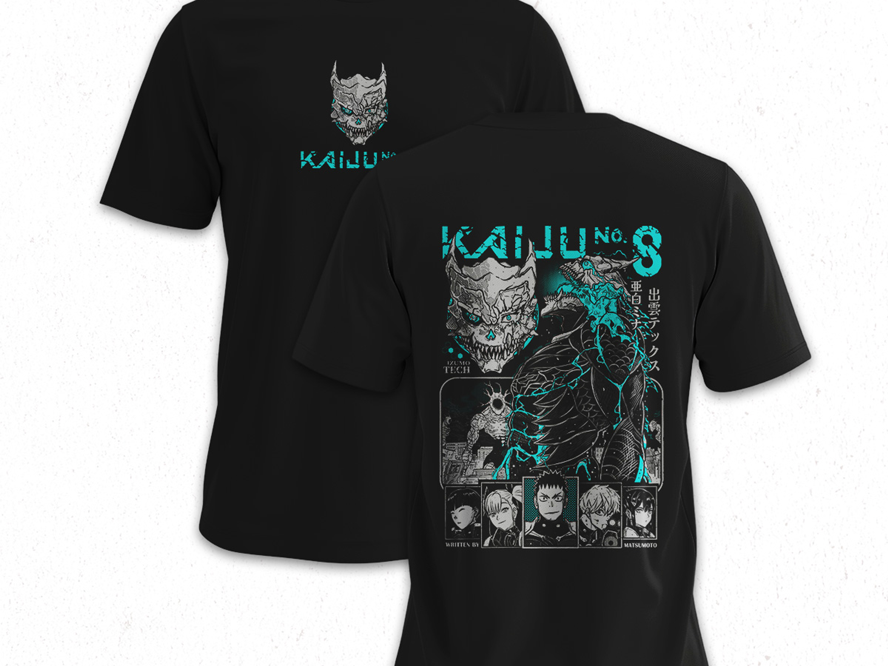 Polera Kaiju Nro 8 V1 1