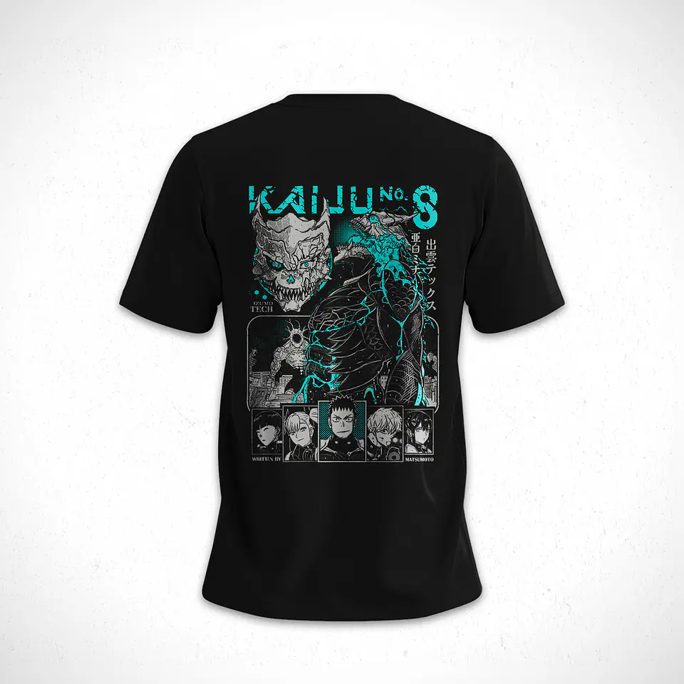 Polera Kaiju Nro 8 V1 2