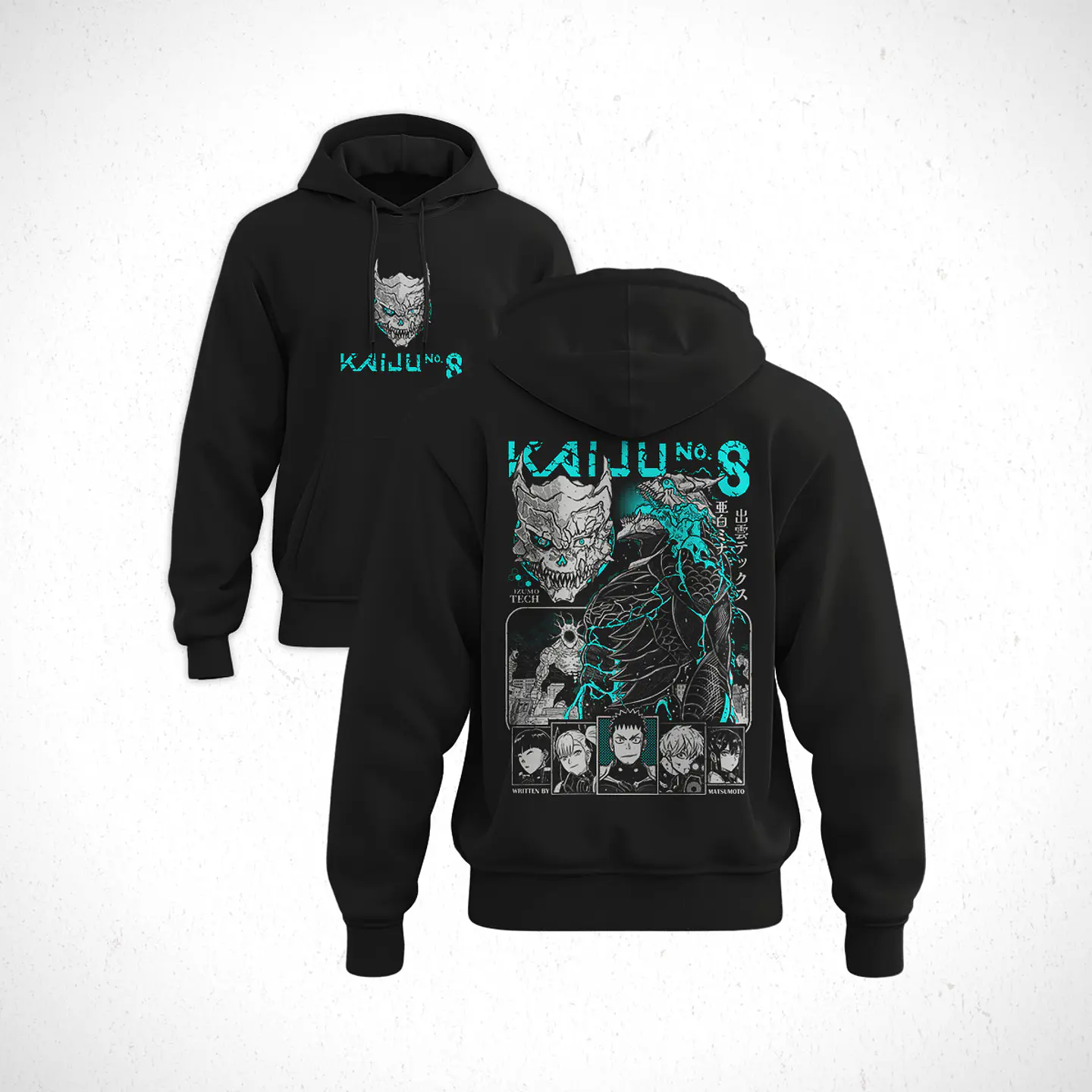 Hoodie Kaiju Nro 8 V1 1