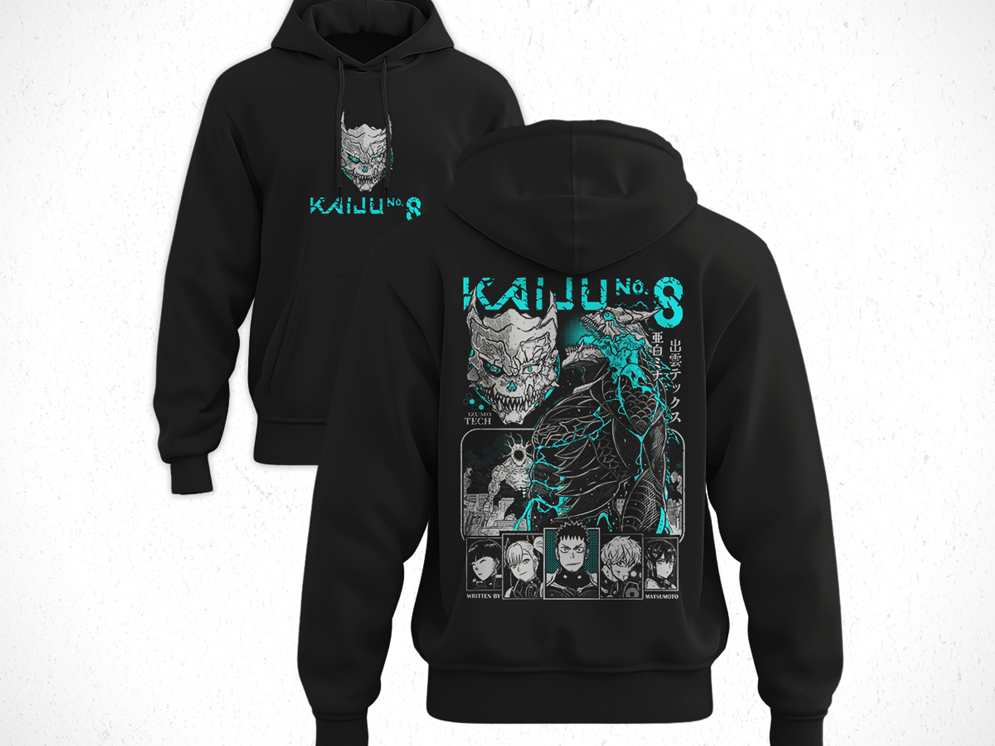 Hoodie Kaiju Nro 8 V1 1