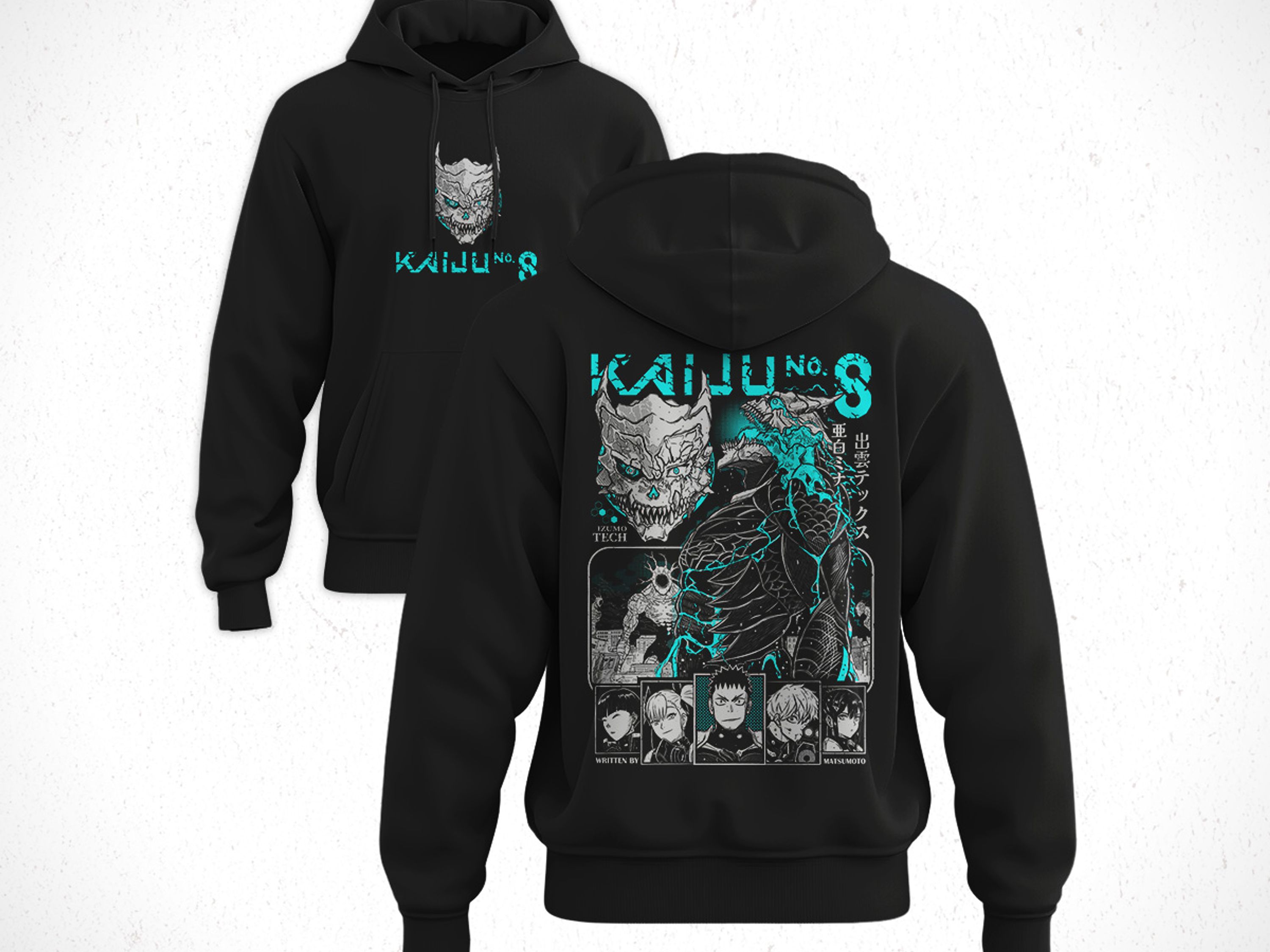 Hoodie Kaiju Nro 8 V1 1