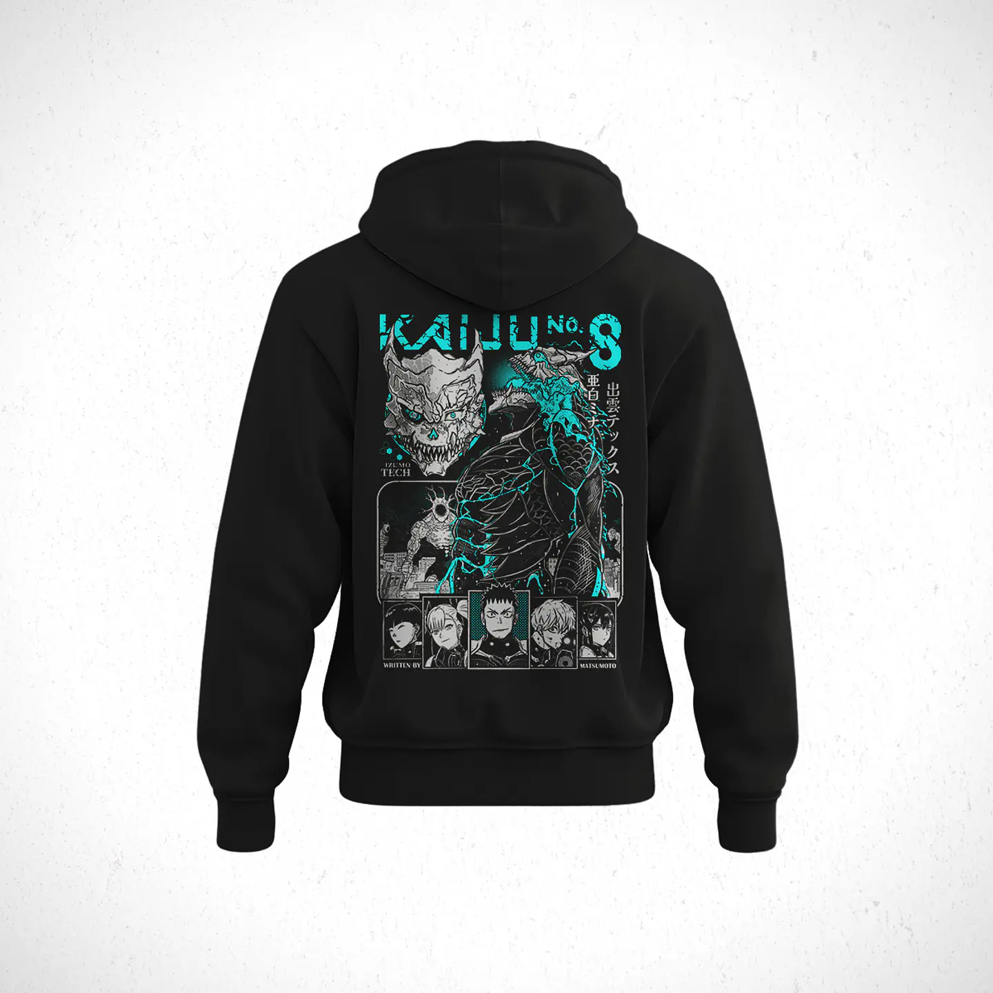 Hoodie Kaiju Nro 8 V1 2