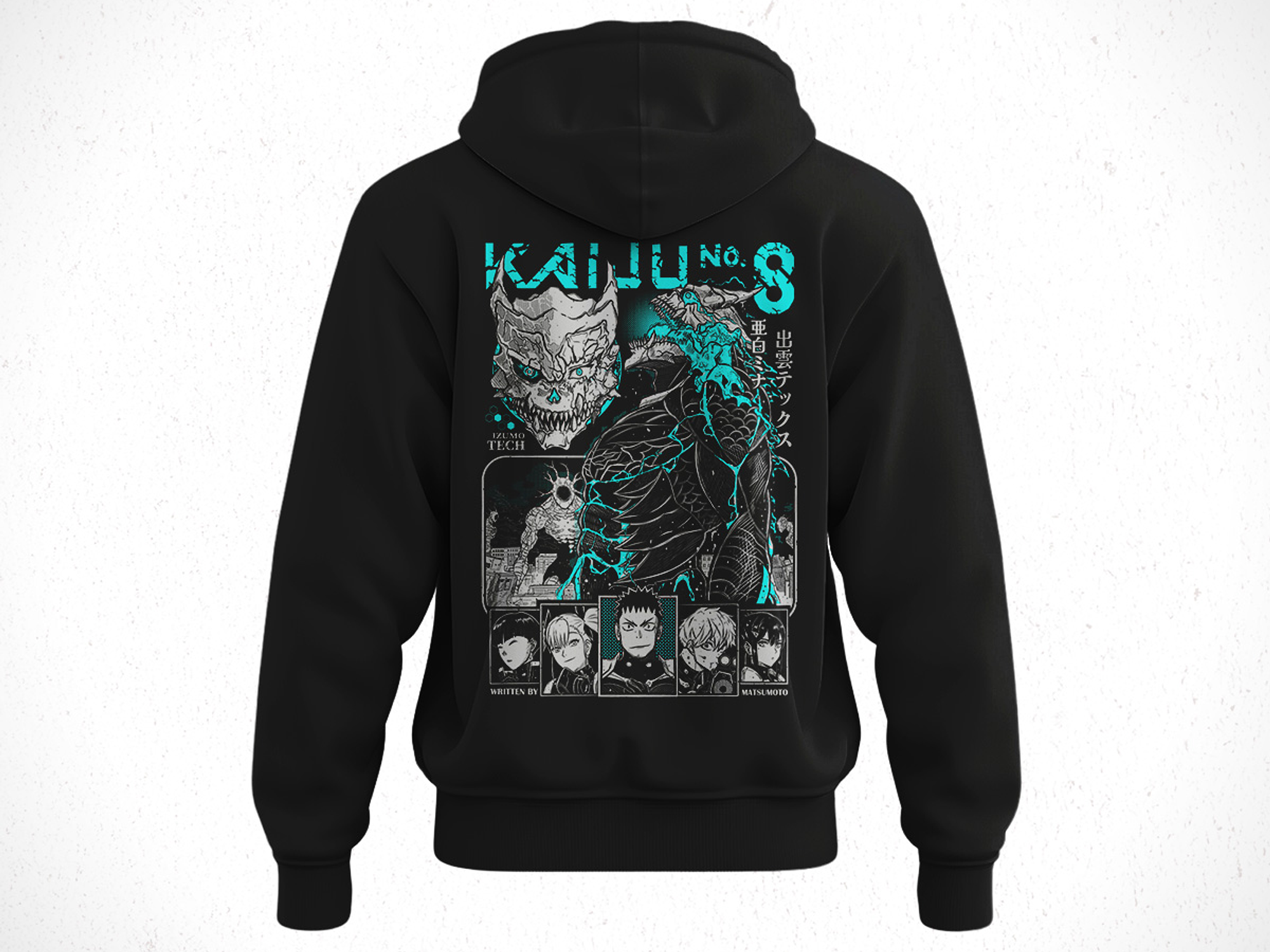Hoodie Kaiju Nro 8 V1 2