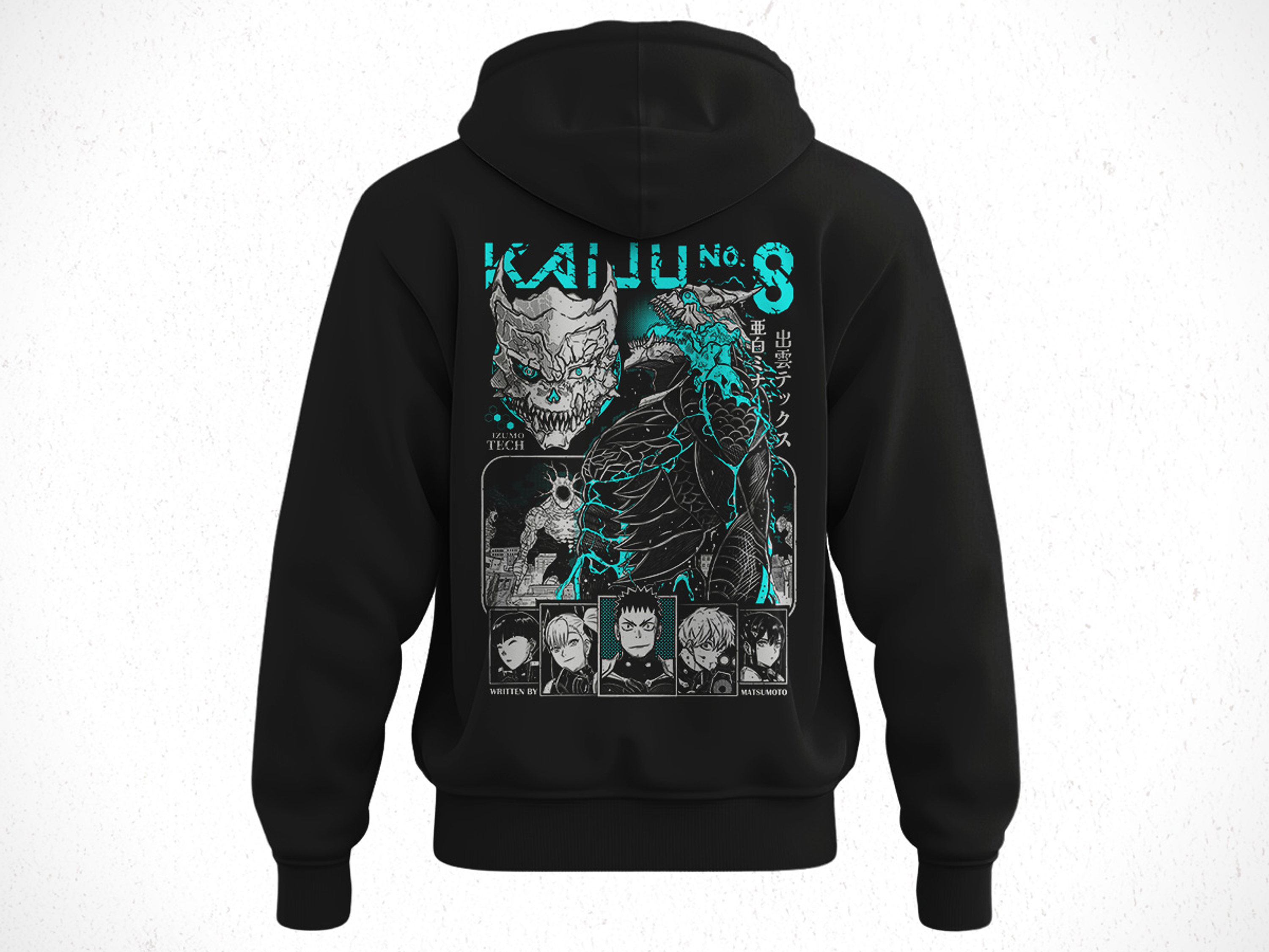 Hoodie Kaiju Nro 8 V1 2