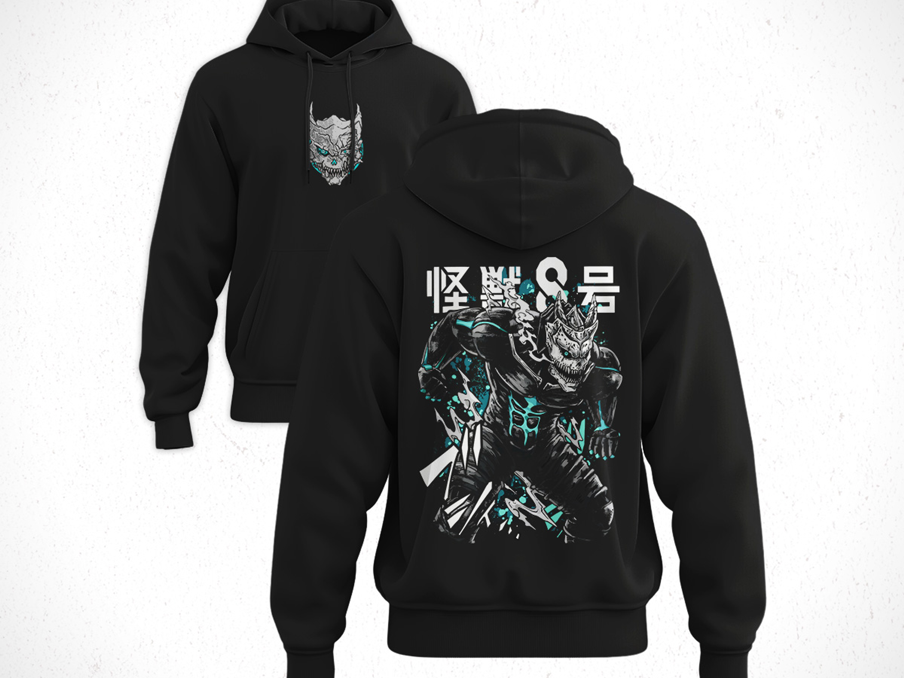 Hoodie Kaiju Nro 8 V2 1