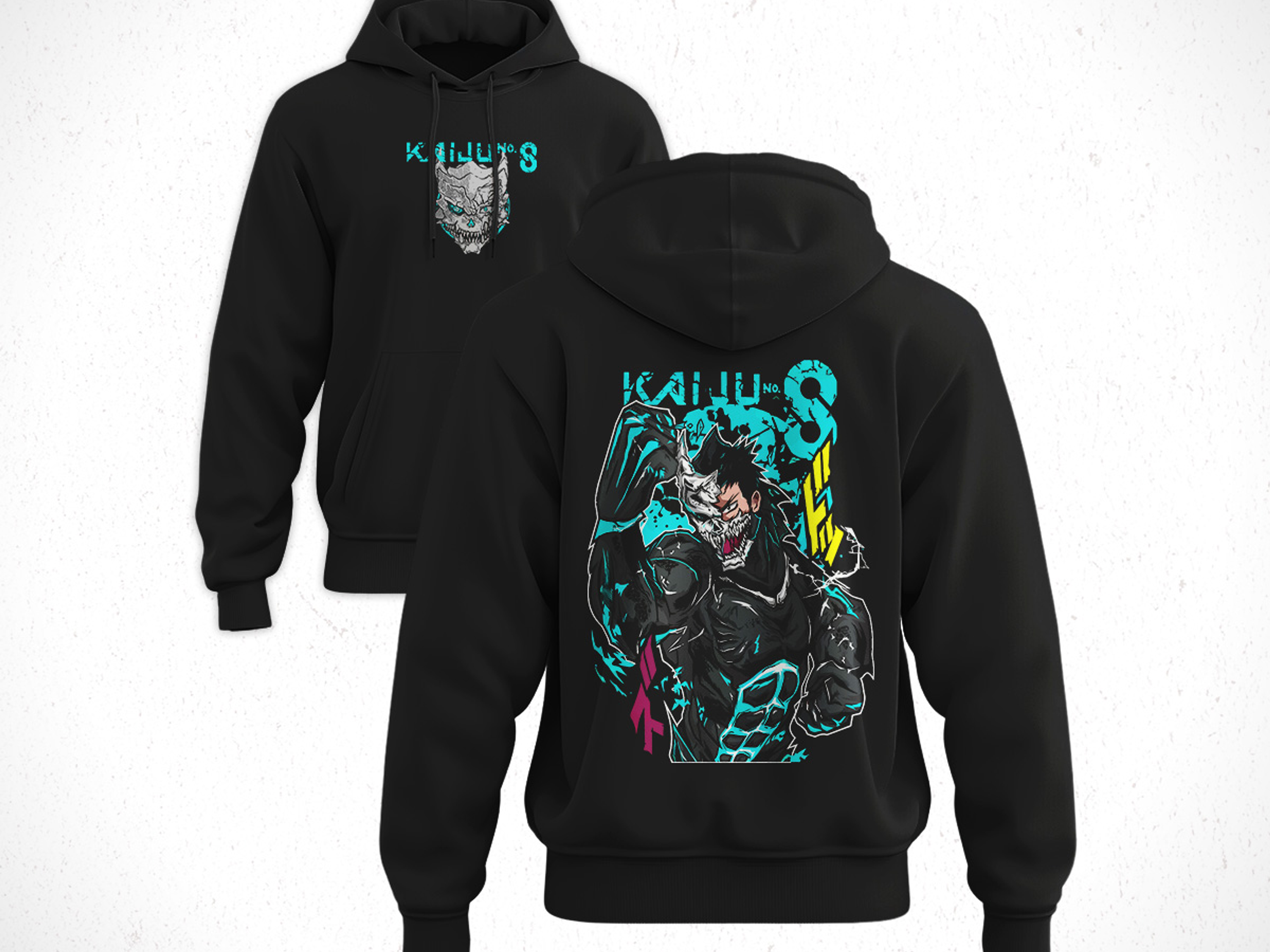 Hoodie Kaiju Nro 8 V3 1