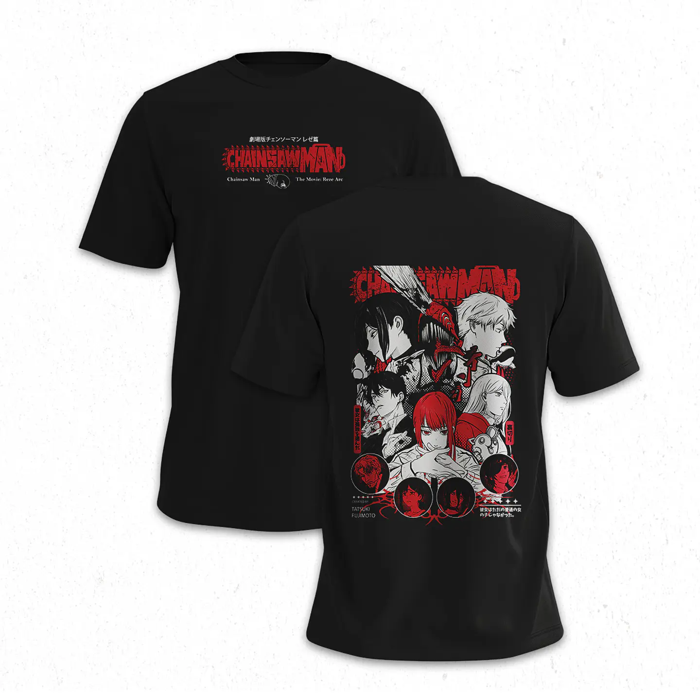 Polera Chainsaw Man V1 1