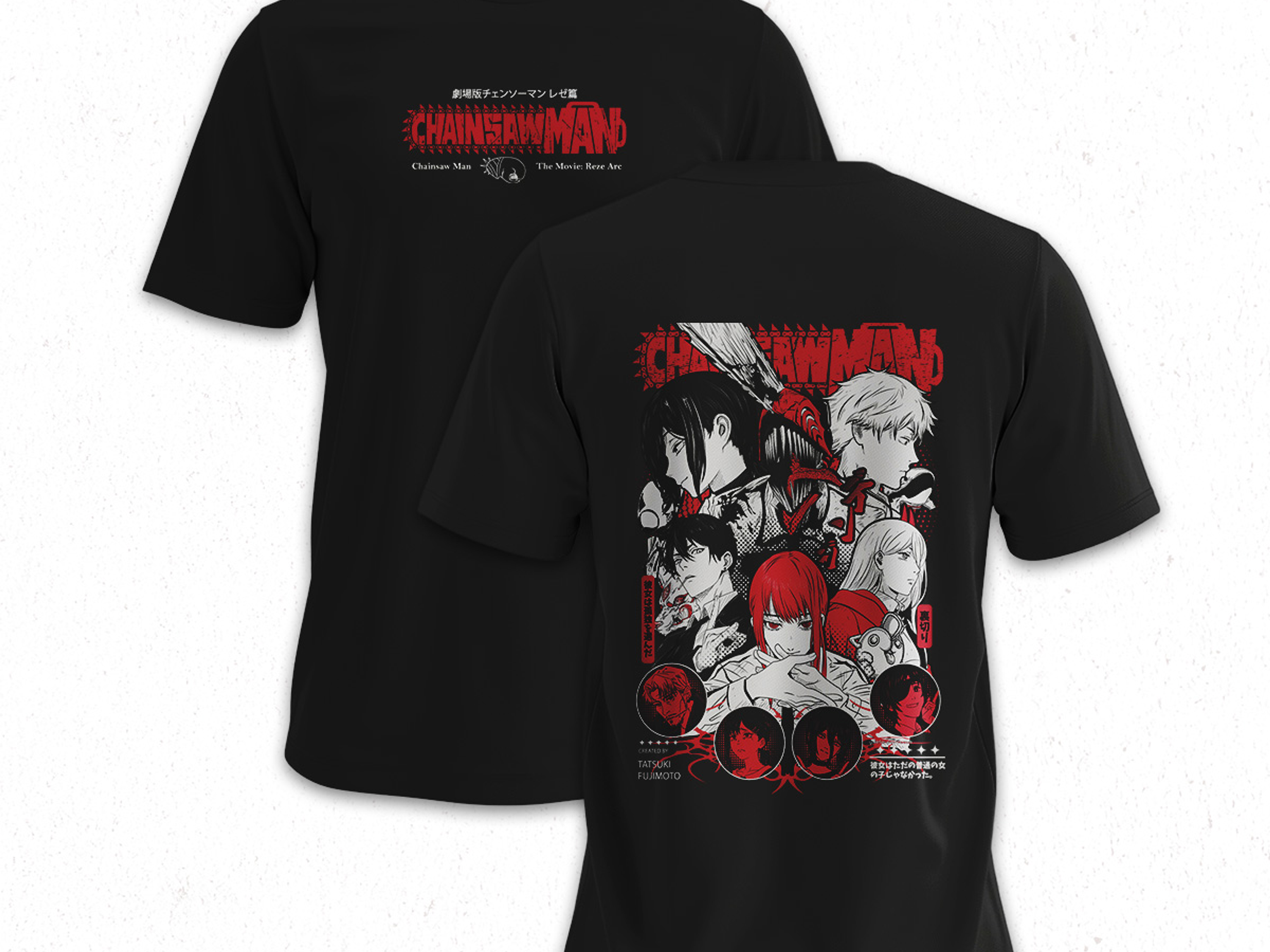 Polera Chainsaw Man V1 1