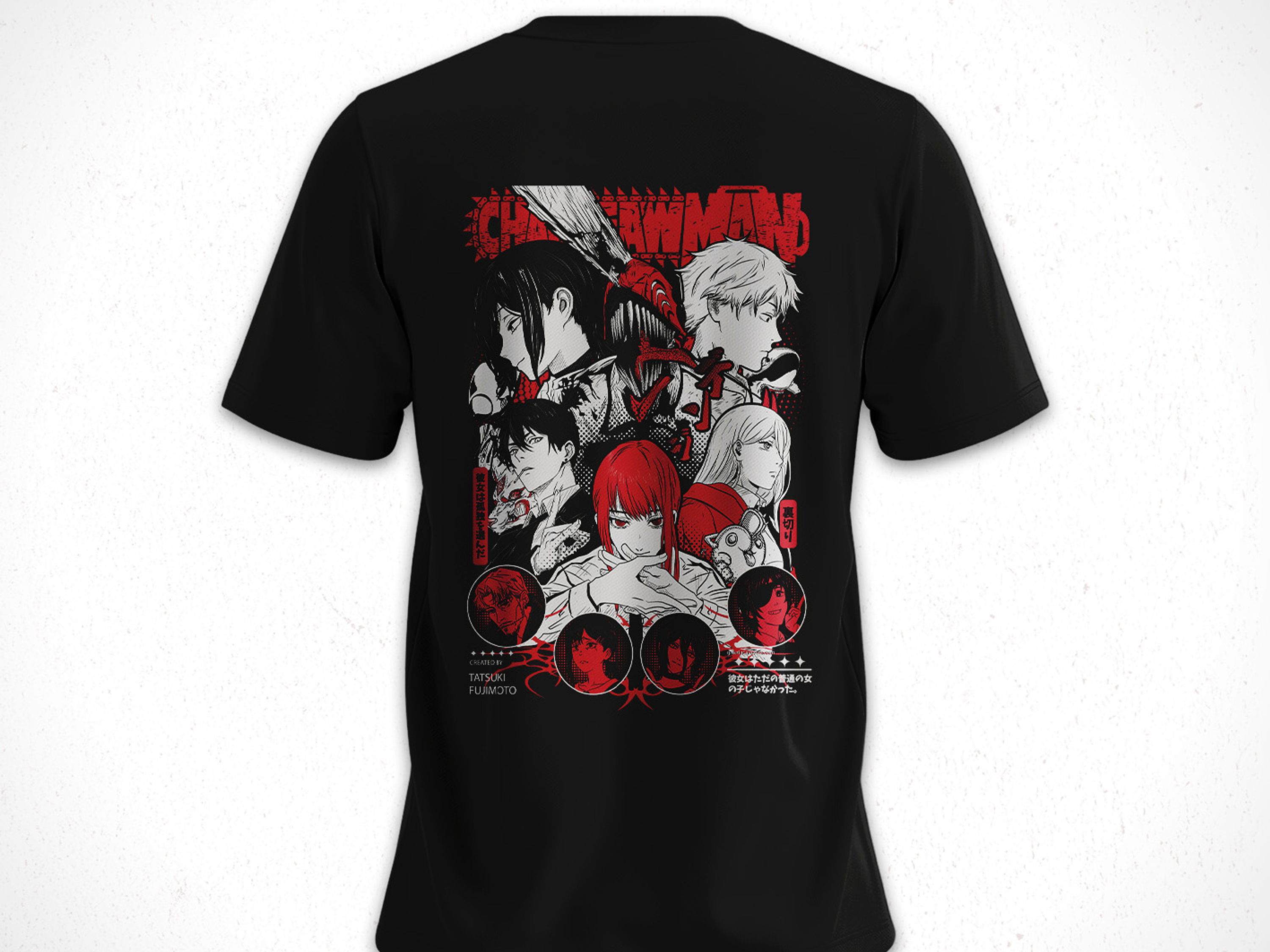 Polera Chainsaw Man V1 2