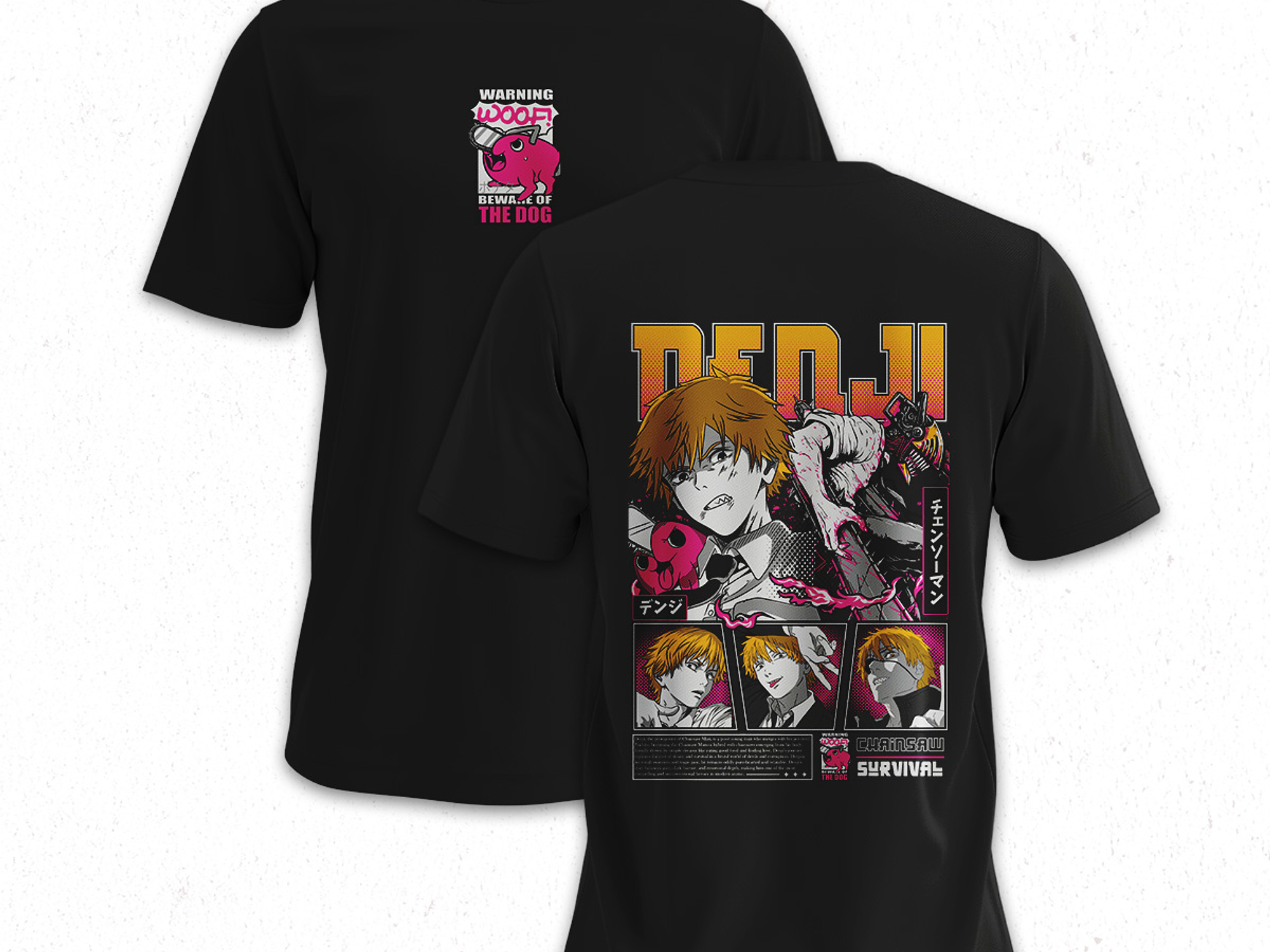 Polera Chainsaw Man V2 1