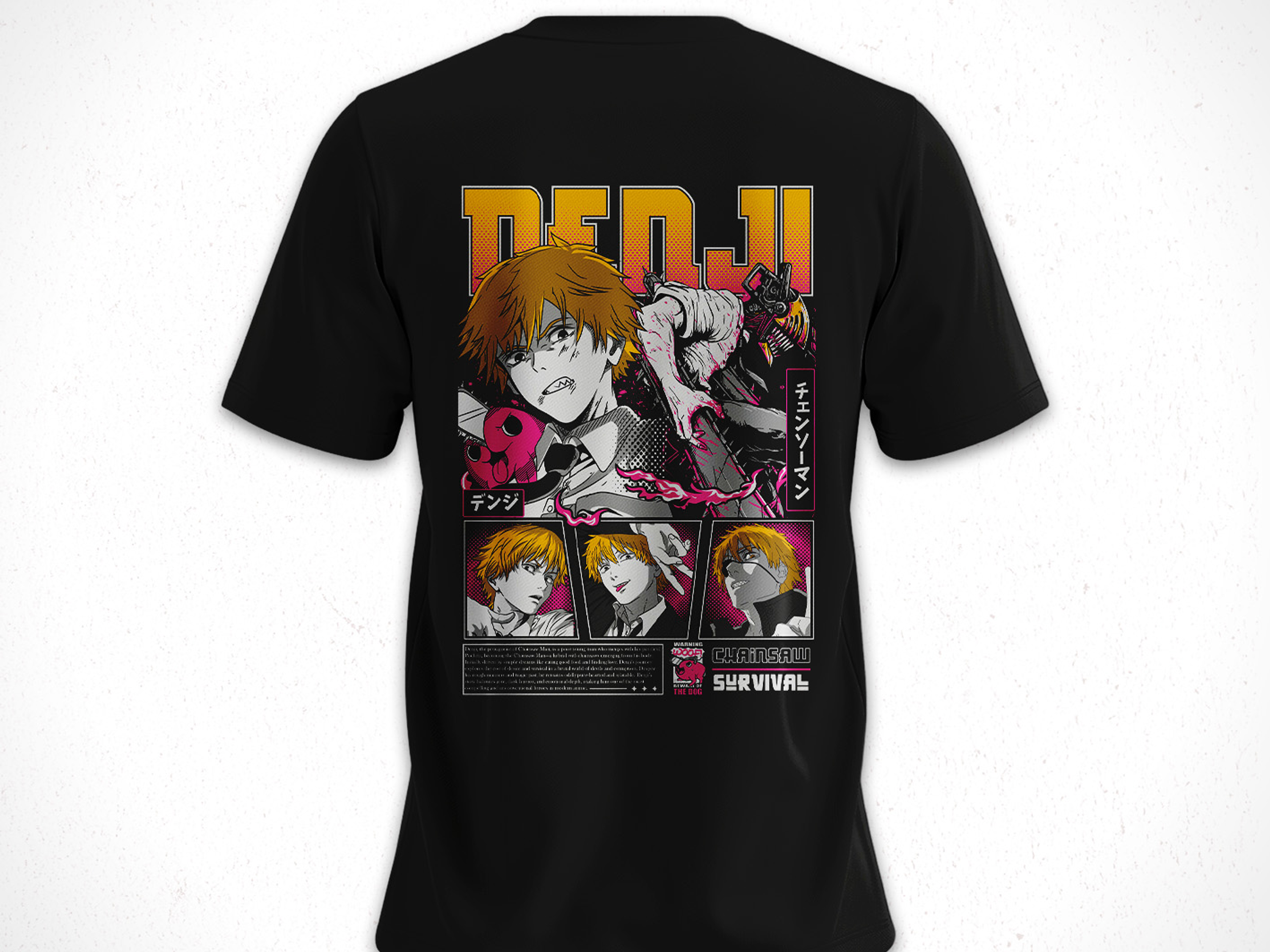 Polera Chainsaw Man V2 2