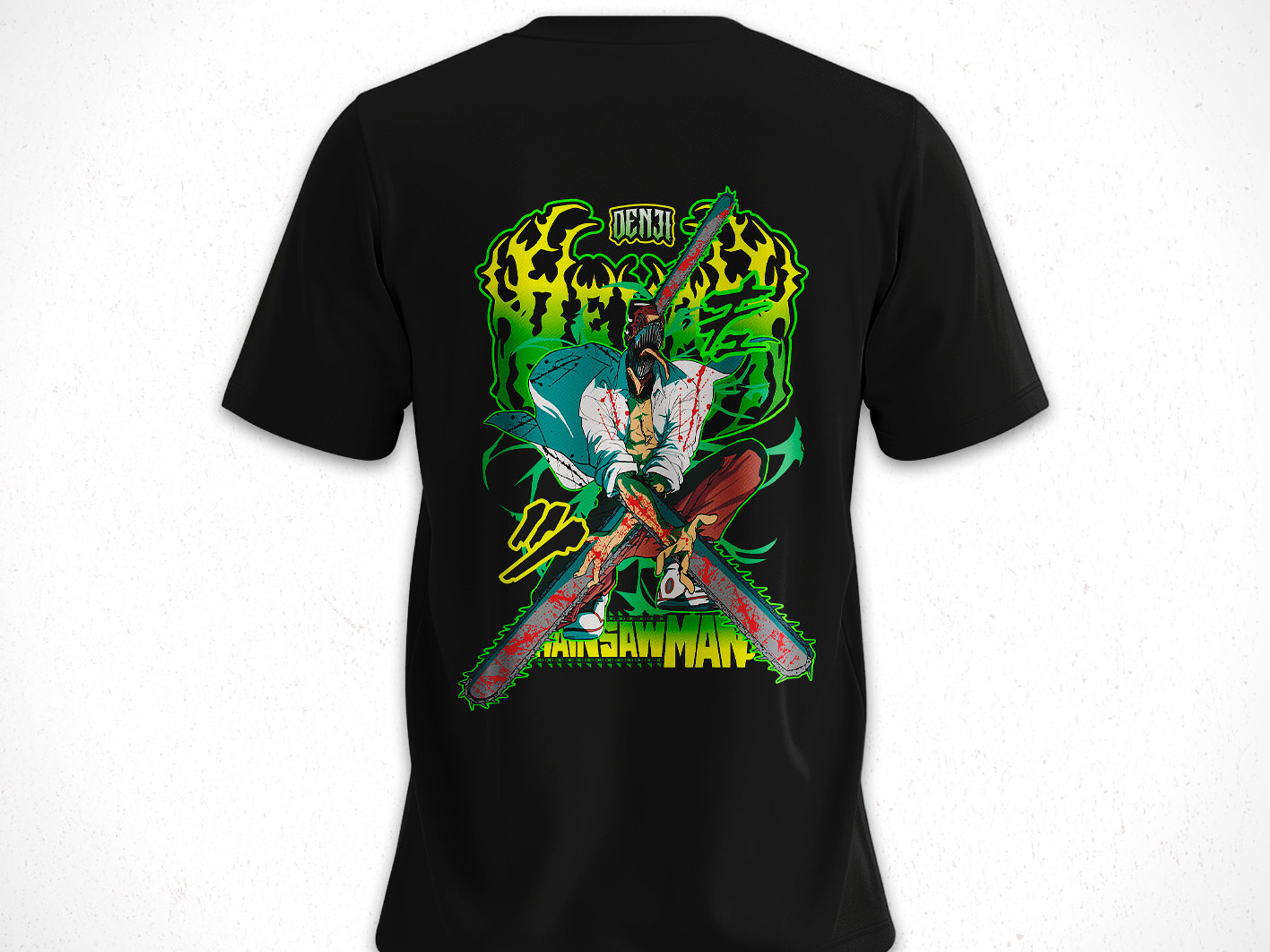Polera Chainsaw Man V3 2