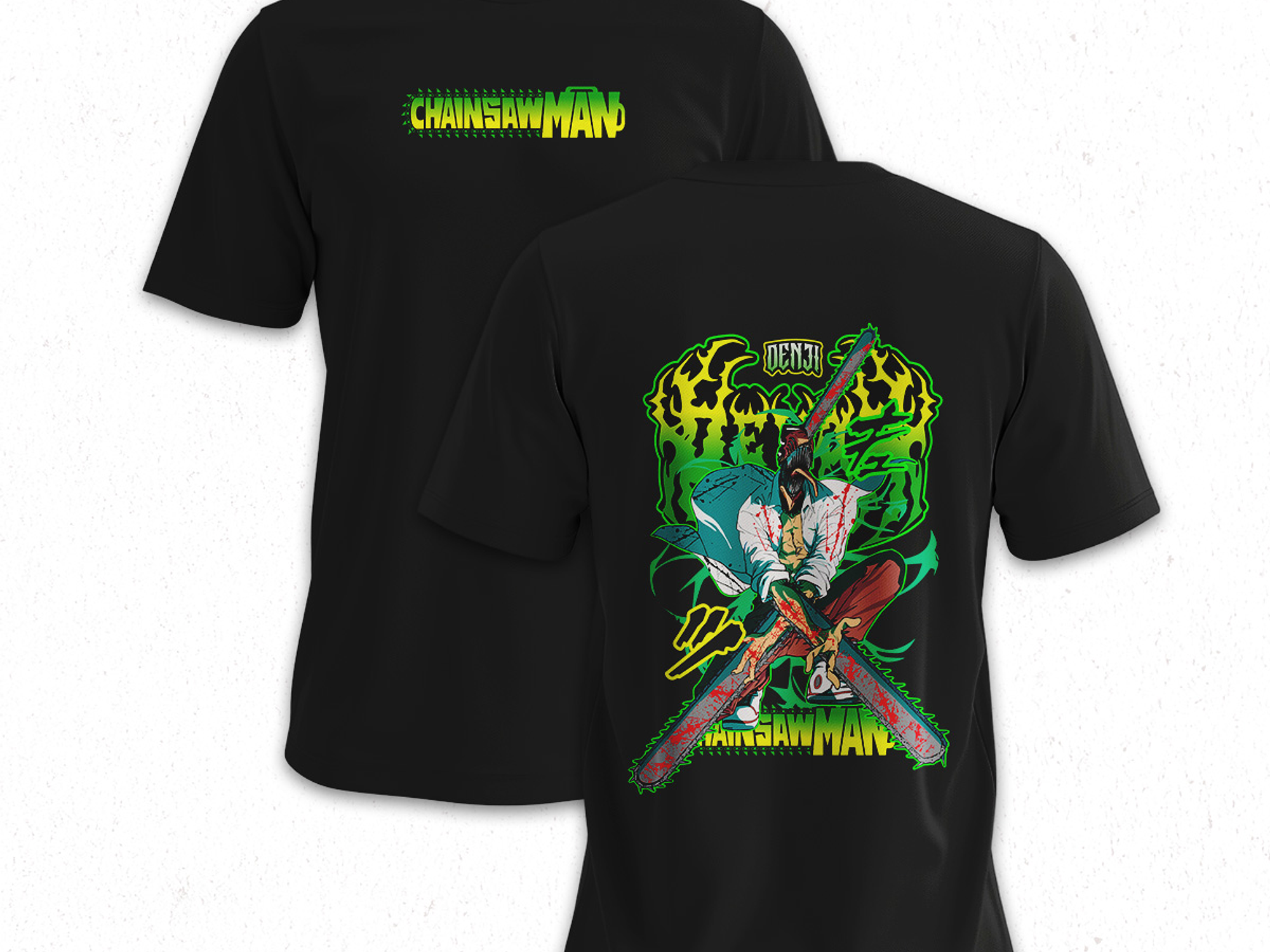 Polera Chainsaw Man V3 1