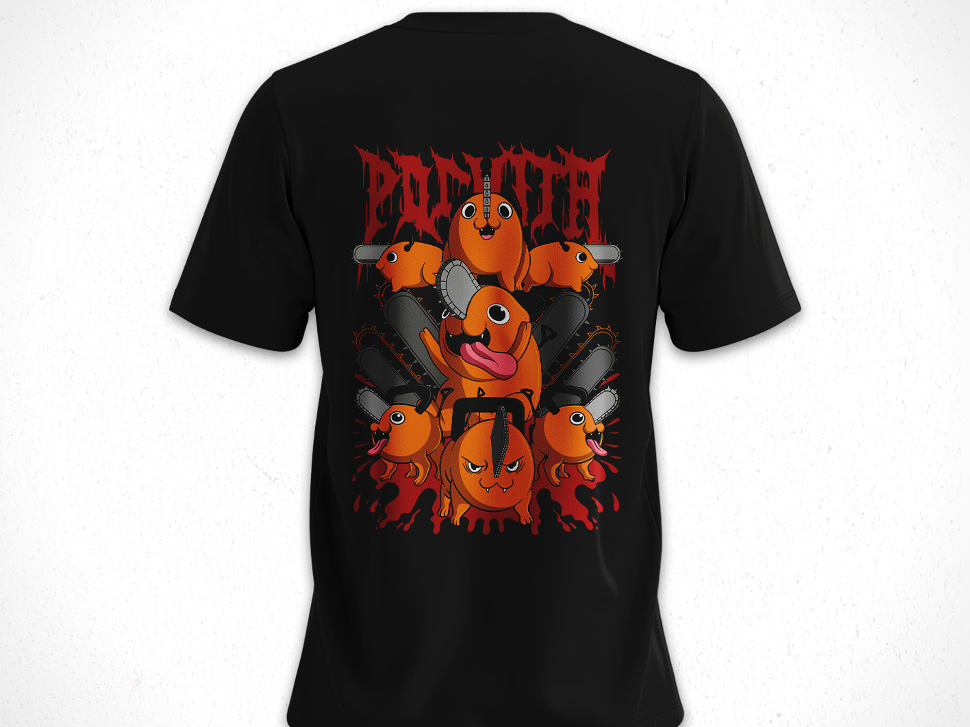 Polera Pochita - Chainsaw Man V1 2