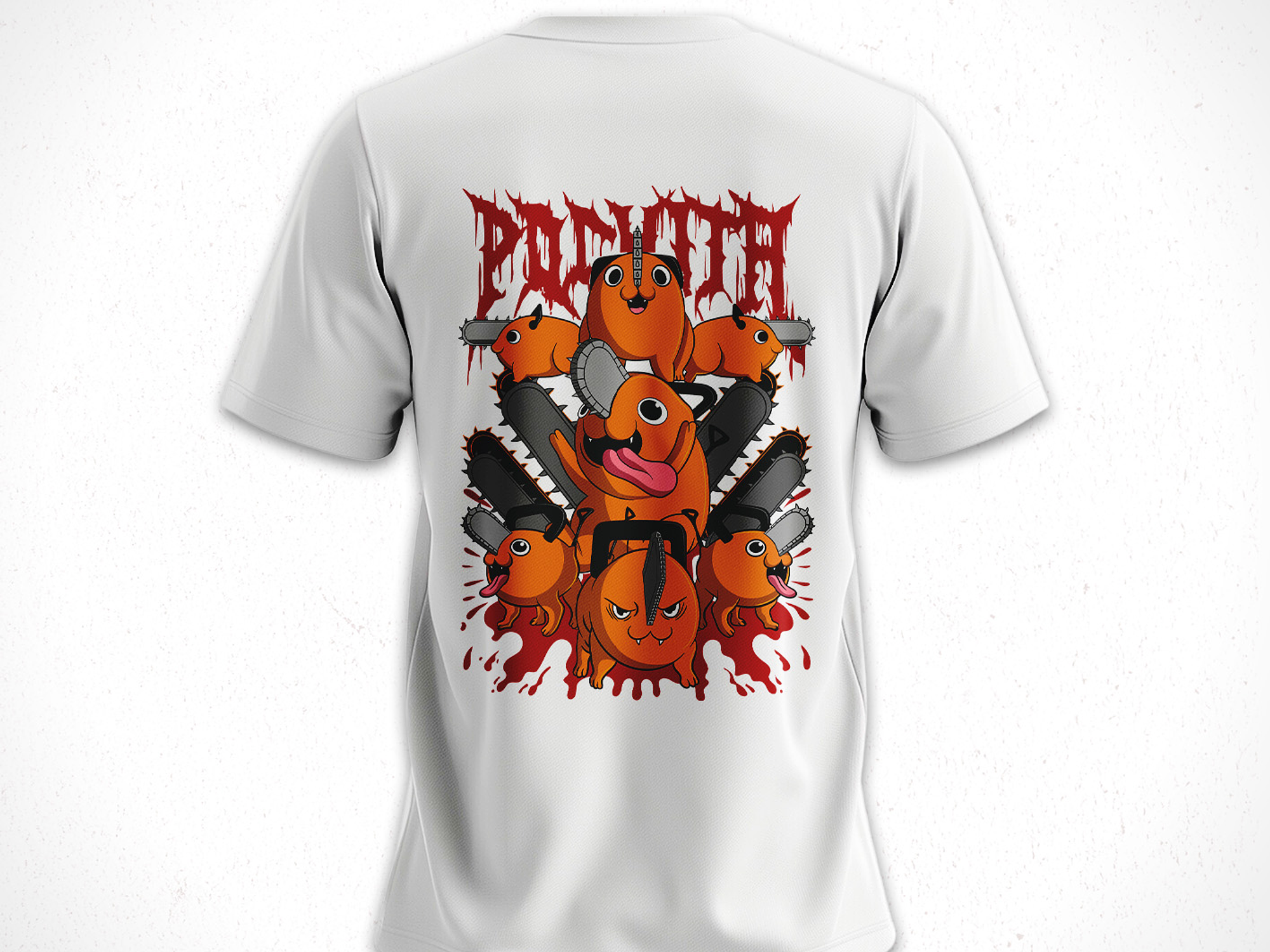 Polera Pochita - Chainsaw Man V1 5