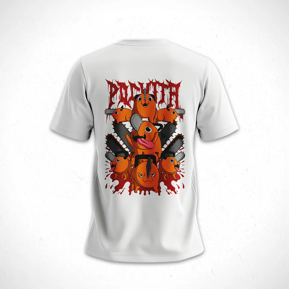 Polera Pochita - Chainsaw Man V1 5