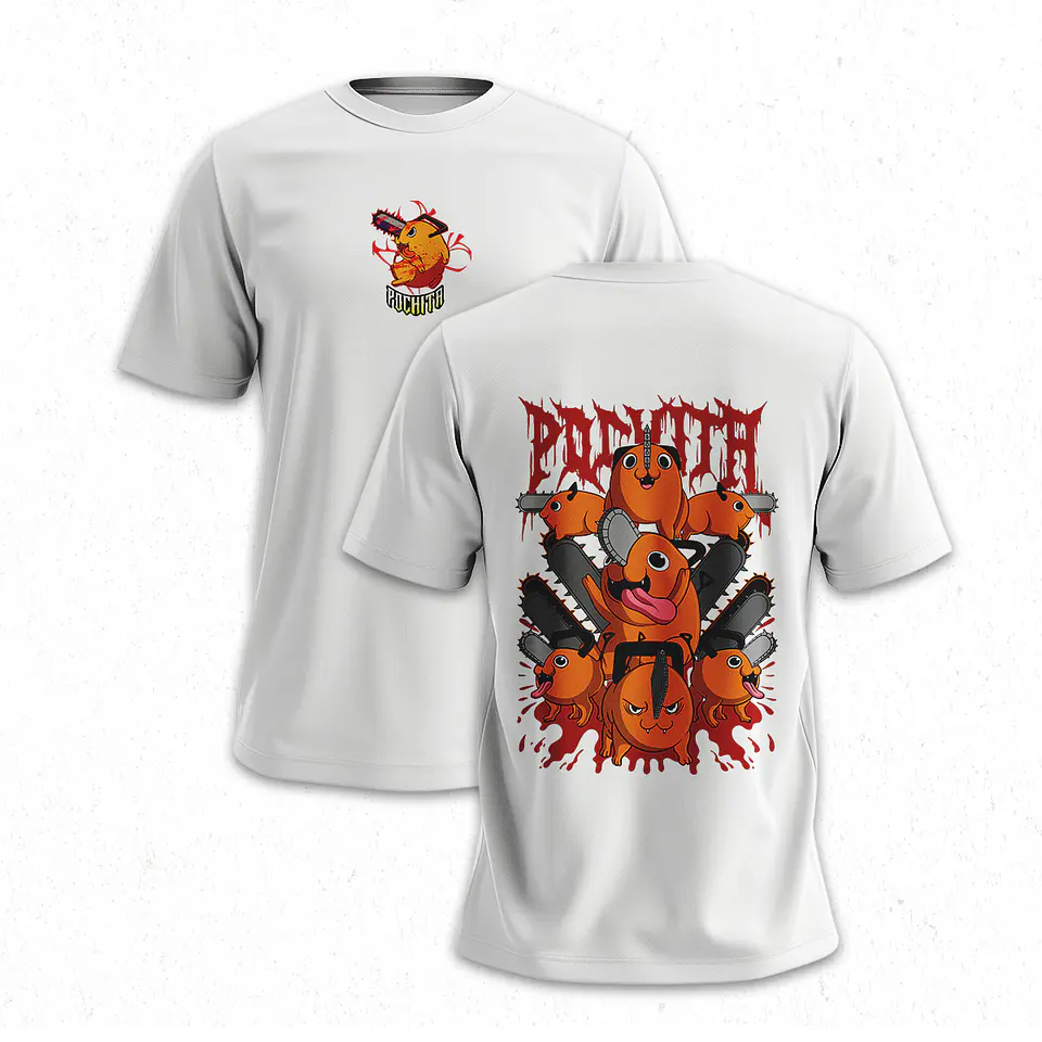 Polera Pochita - Chainsaw Man V1 4