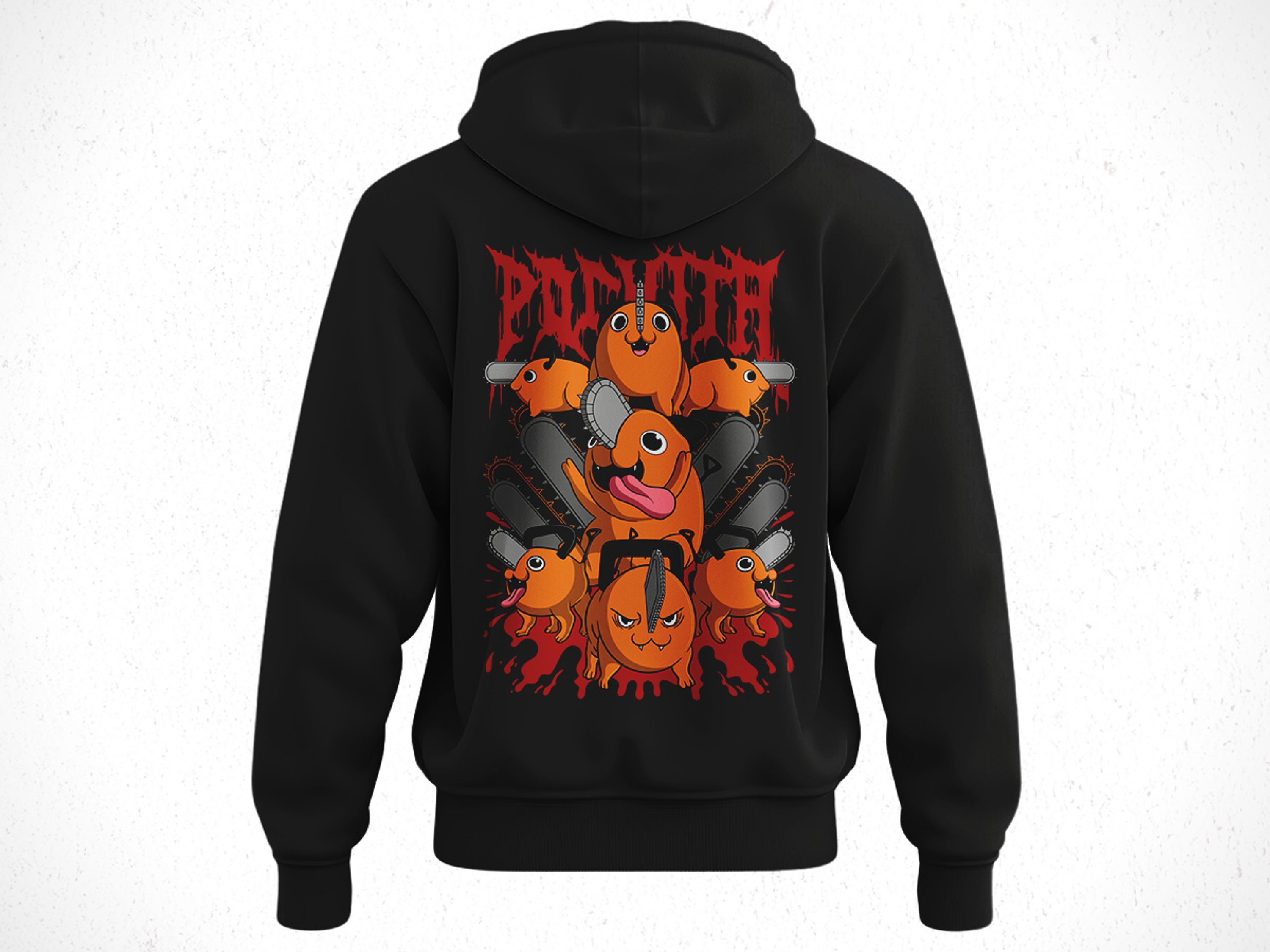 Hoodie Pochita - Chainsaw Man V1 2