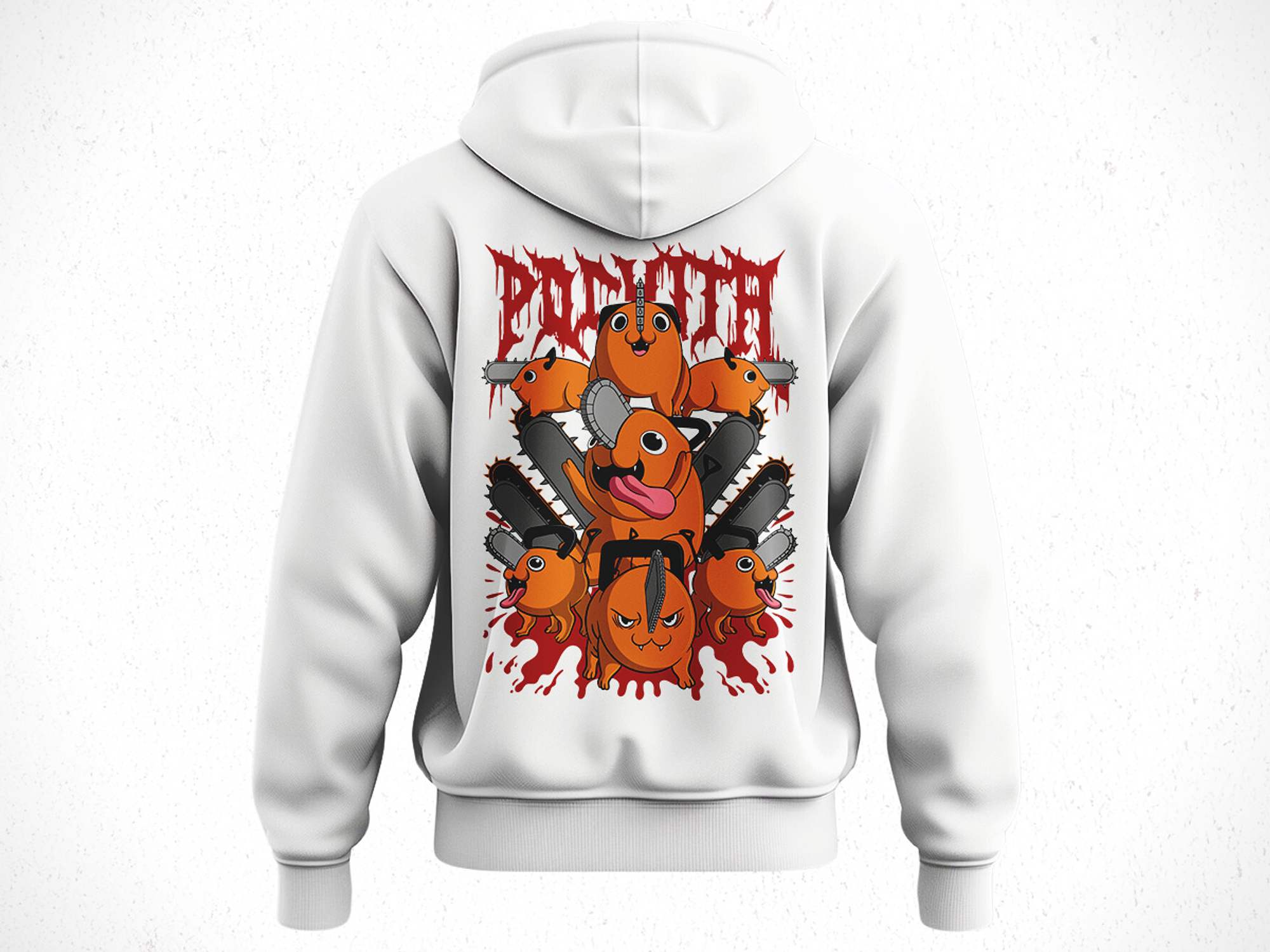 Hoodie Pochita - Chainsaw Man V1 5