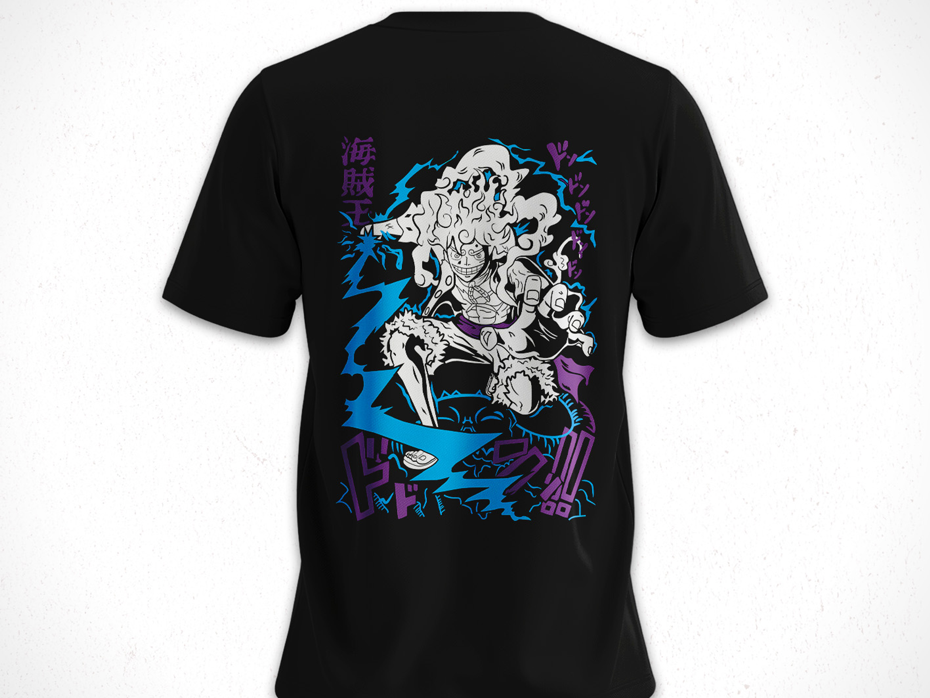 Polera Luffy - One pice v1 2