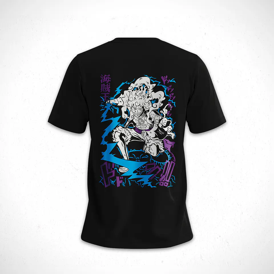 Polera Luffy - One pice v1 2