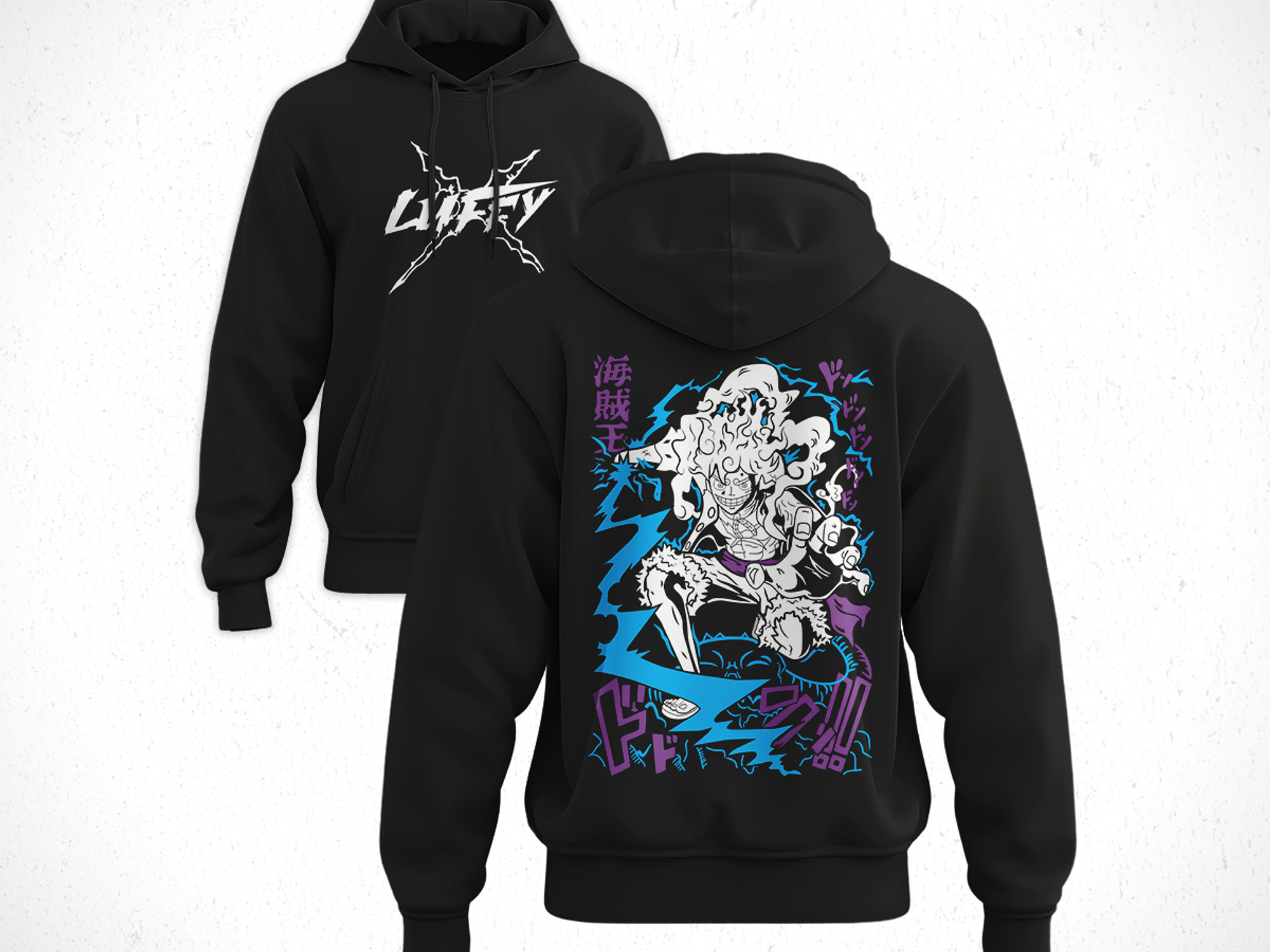 Hoodie Luffy - One Pice V1 1