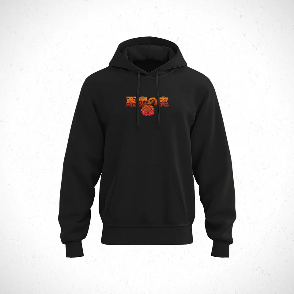 Hoodie Devil Frut: Mera Mera No Mi - One Pice  3