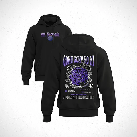 Hoodie Devil Frut; Gomu Gomu No Mi - One Pice