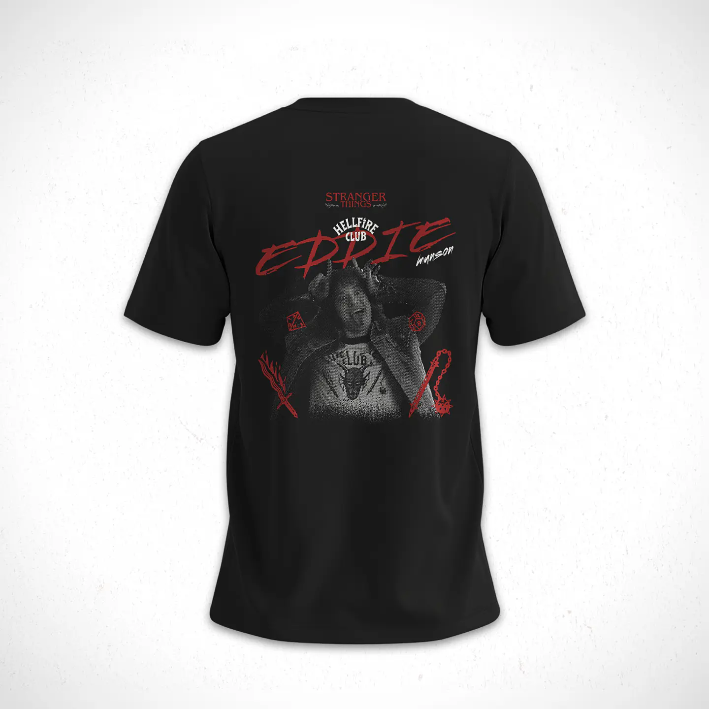 Polera Stranger Things - Eddie Munson V1 2