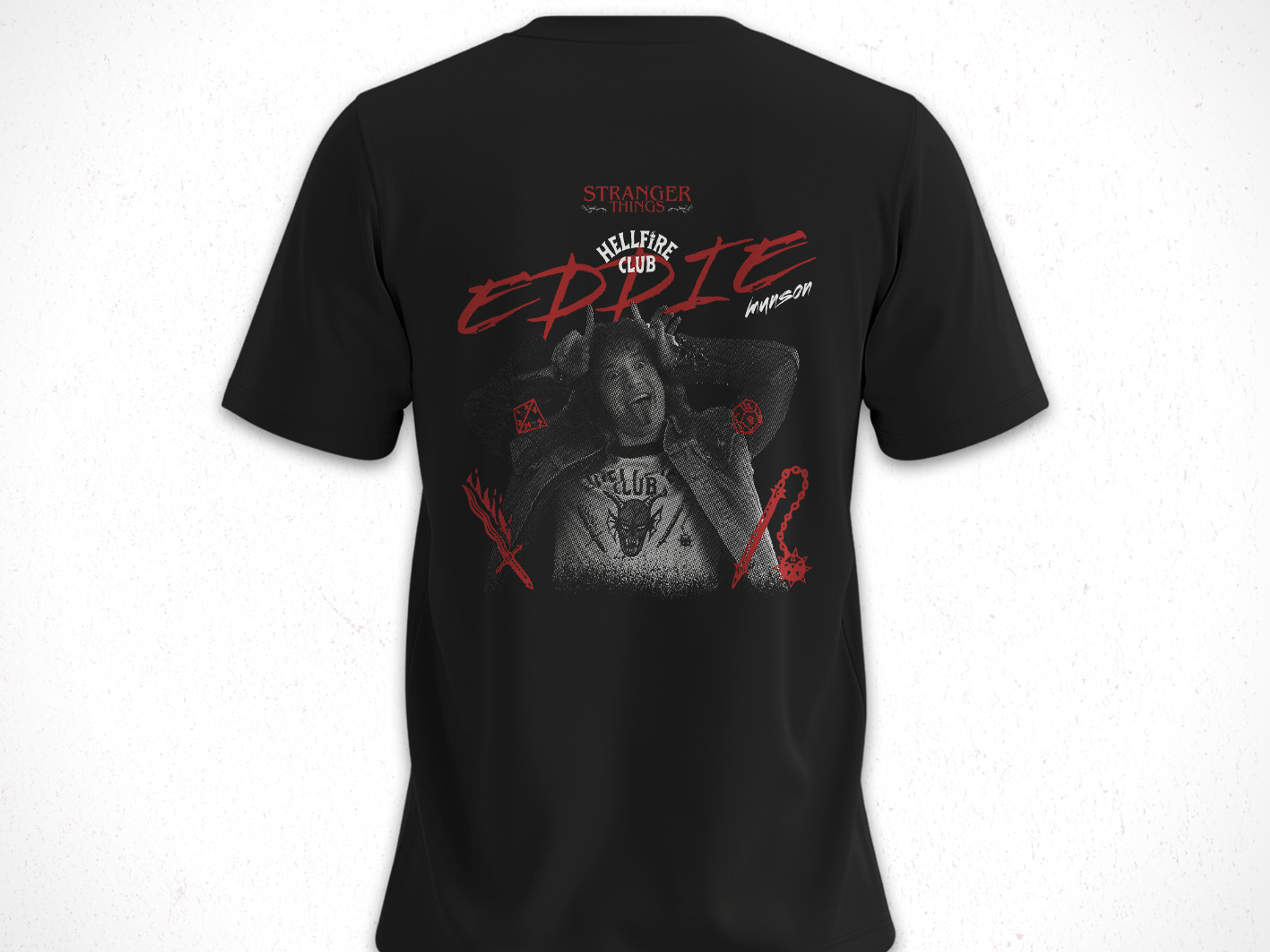 Polera Stranger Things - Eddie Munson V1 2