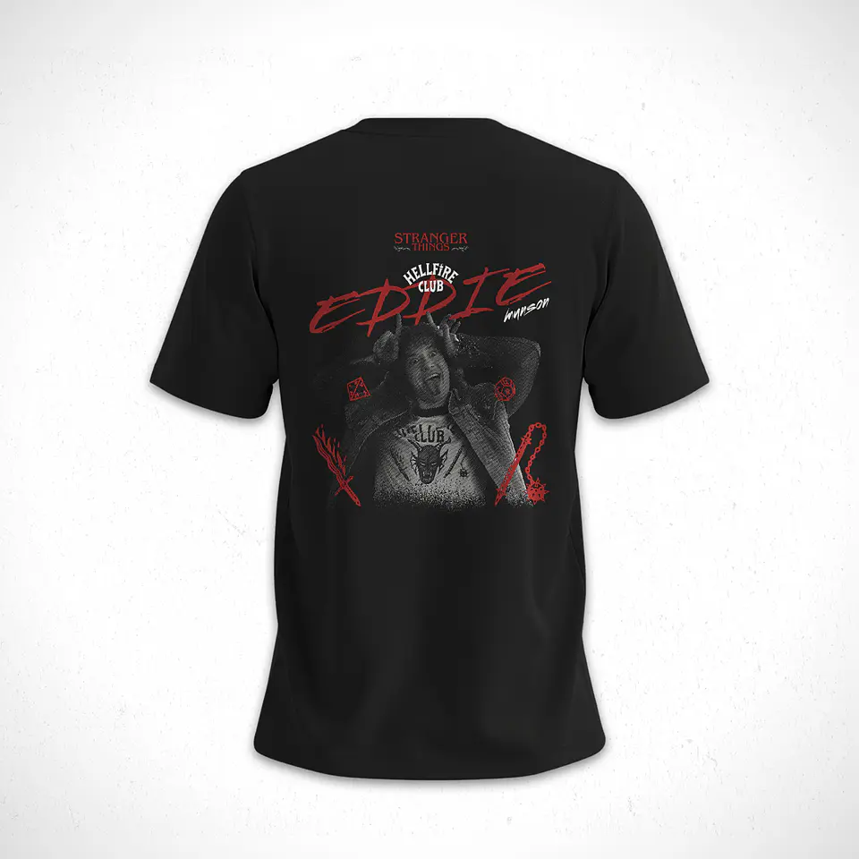 Polera Stranger Things - Eddie Munson V1 2