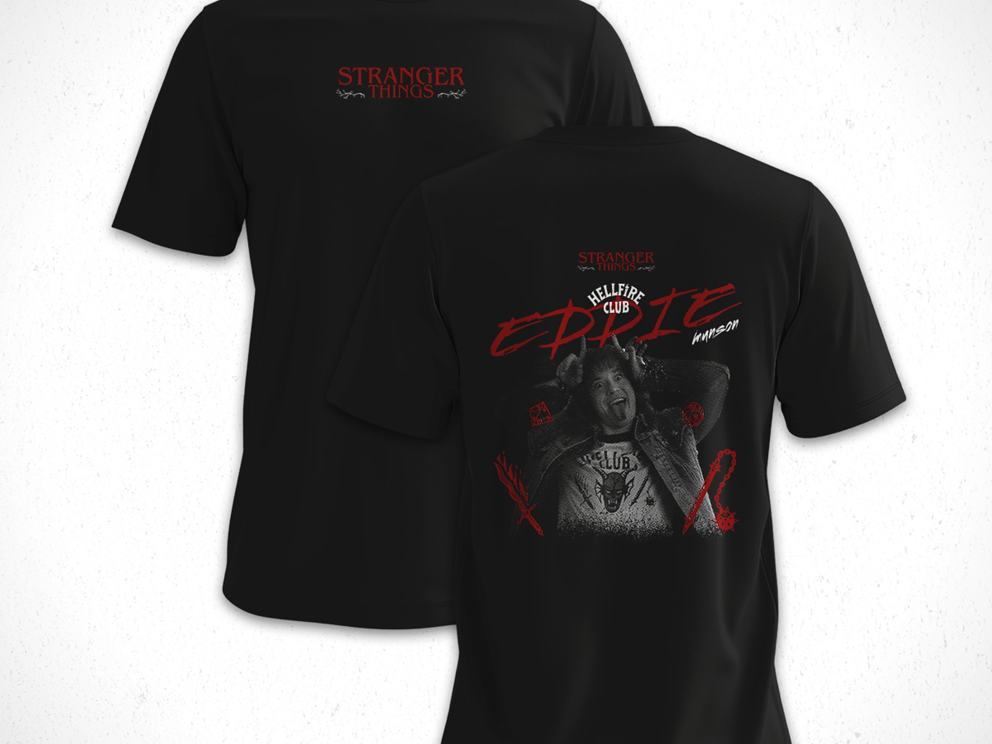 Polera Stranger Things - Eddie Munson V1 1