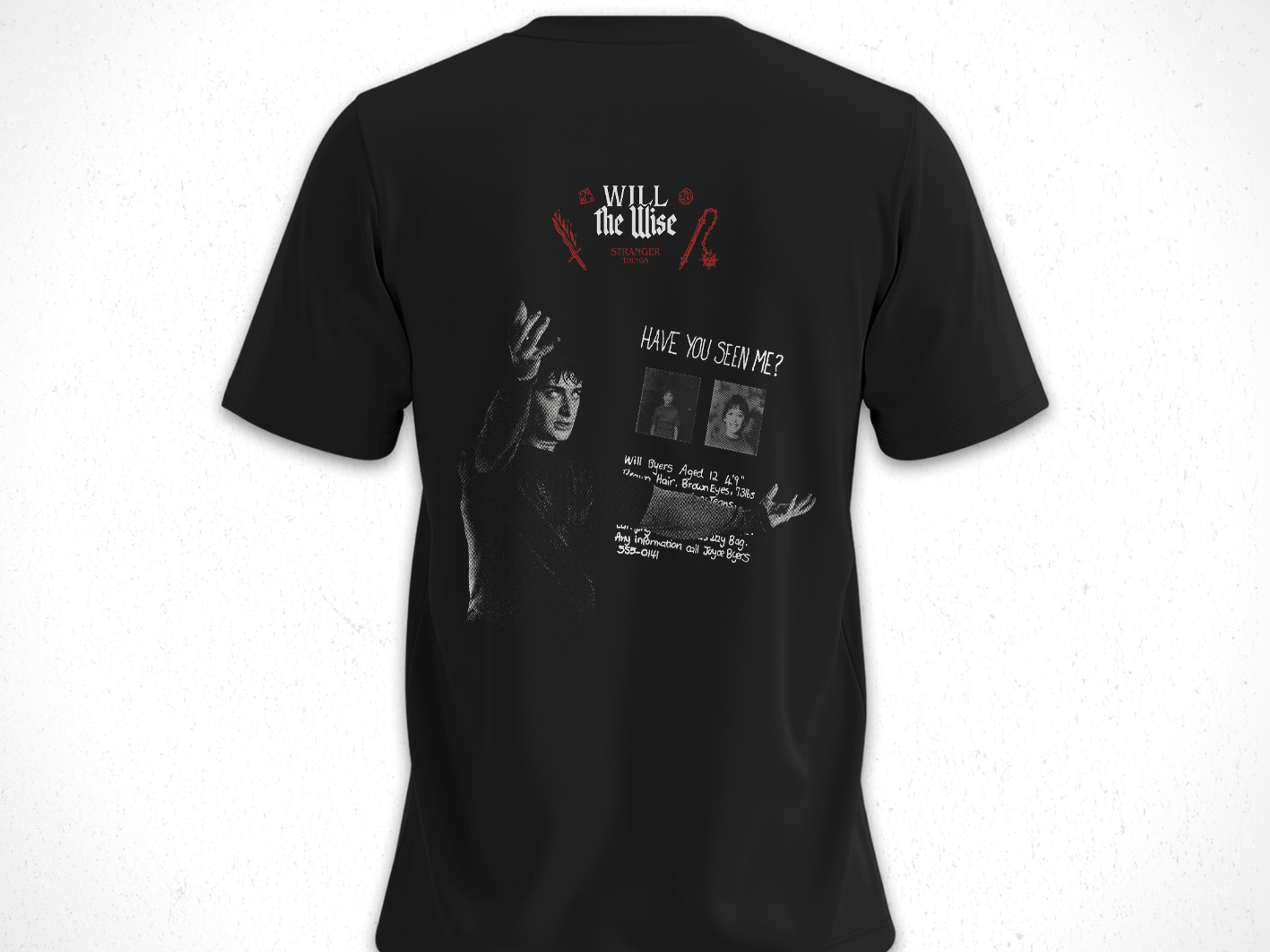 Polera Stranger Things - Will Byers V1 2