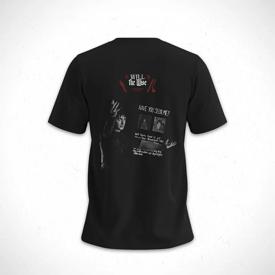 Polera Stranger Things - Will Byers V1 2