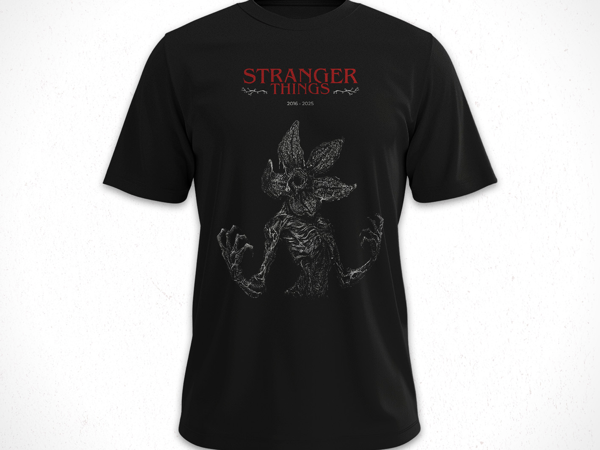 Polera Stranger Things - Demogorgon V1 1