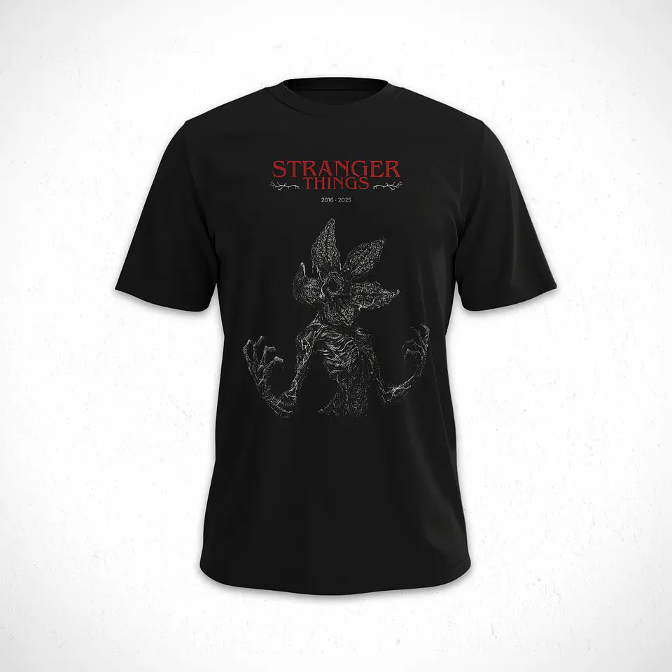 Polera Stranger Things - Demogorgon V1 1
