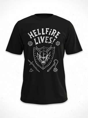 Polera Stranger Things - HellFire V1