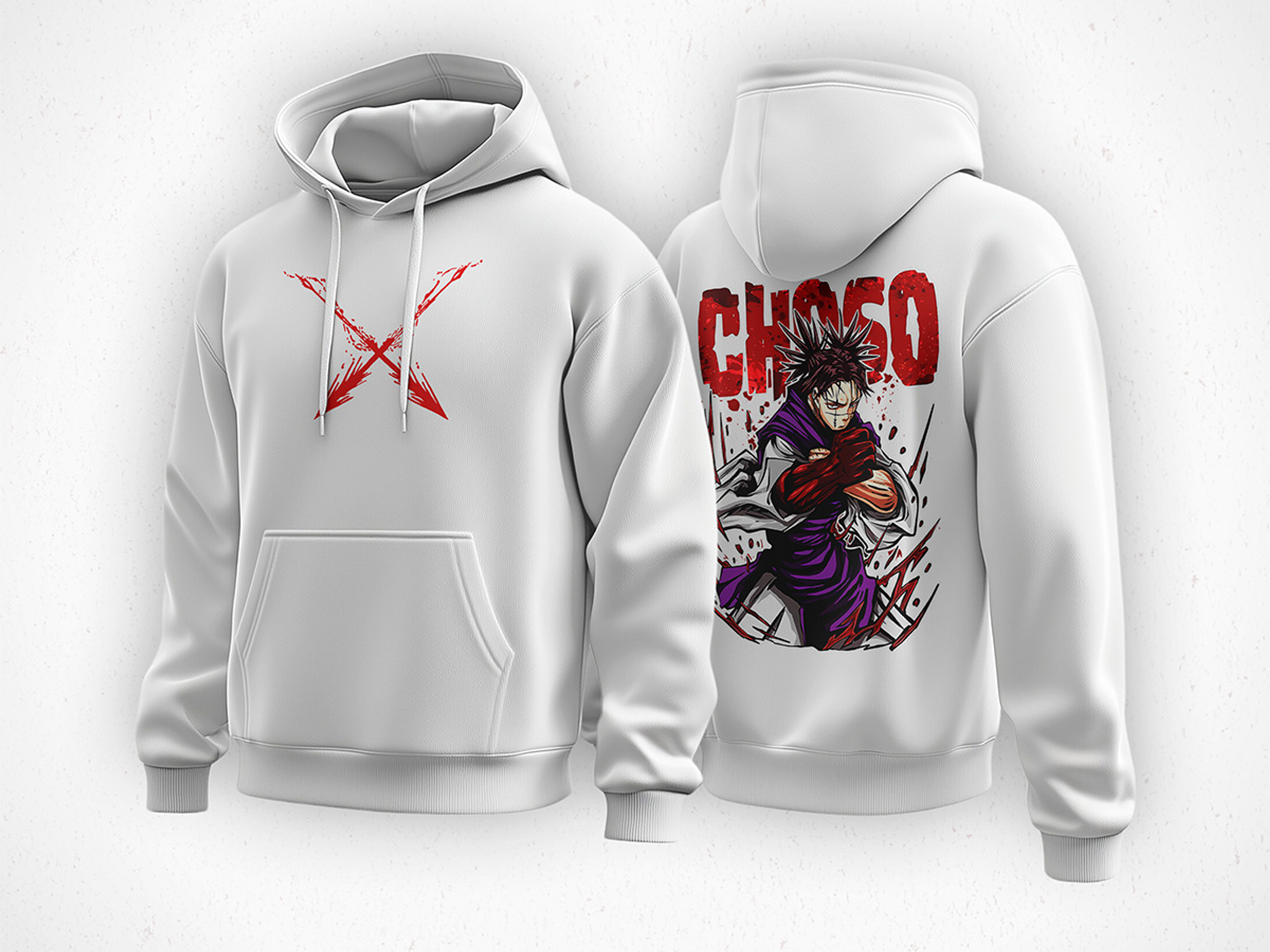 Hoodie Choso - Jujutsu Kaisen v2 4