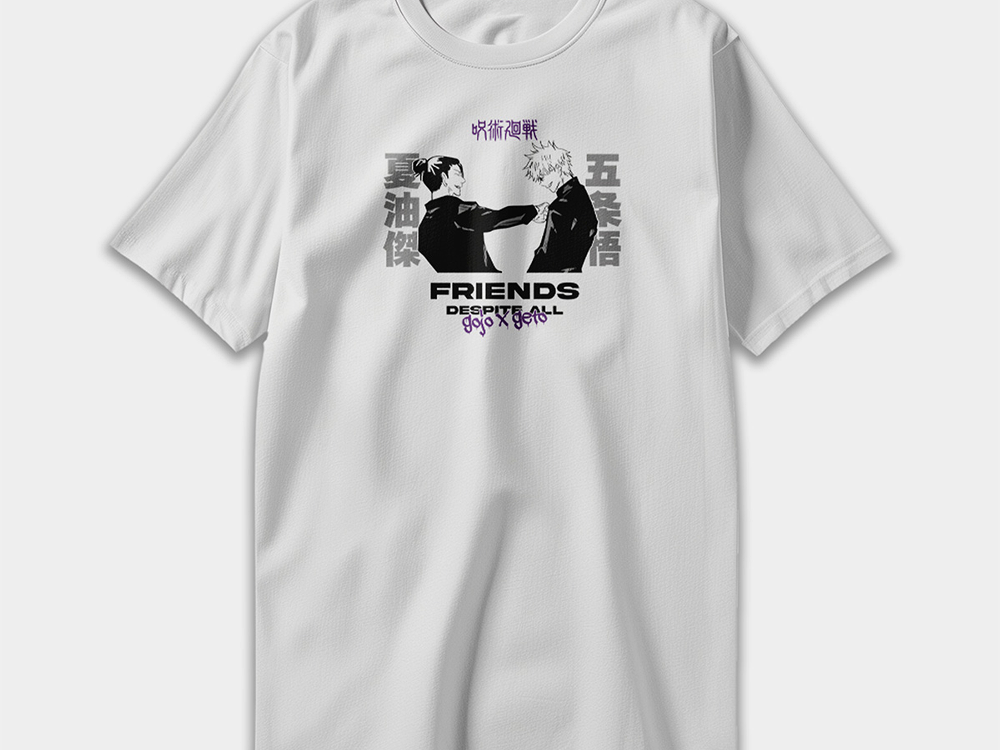 Polera Satoru y Getō - Jujutsu Kaisen v1 6