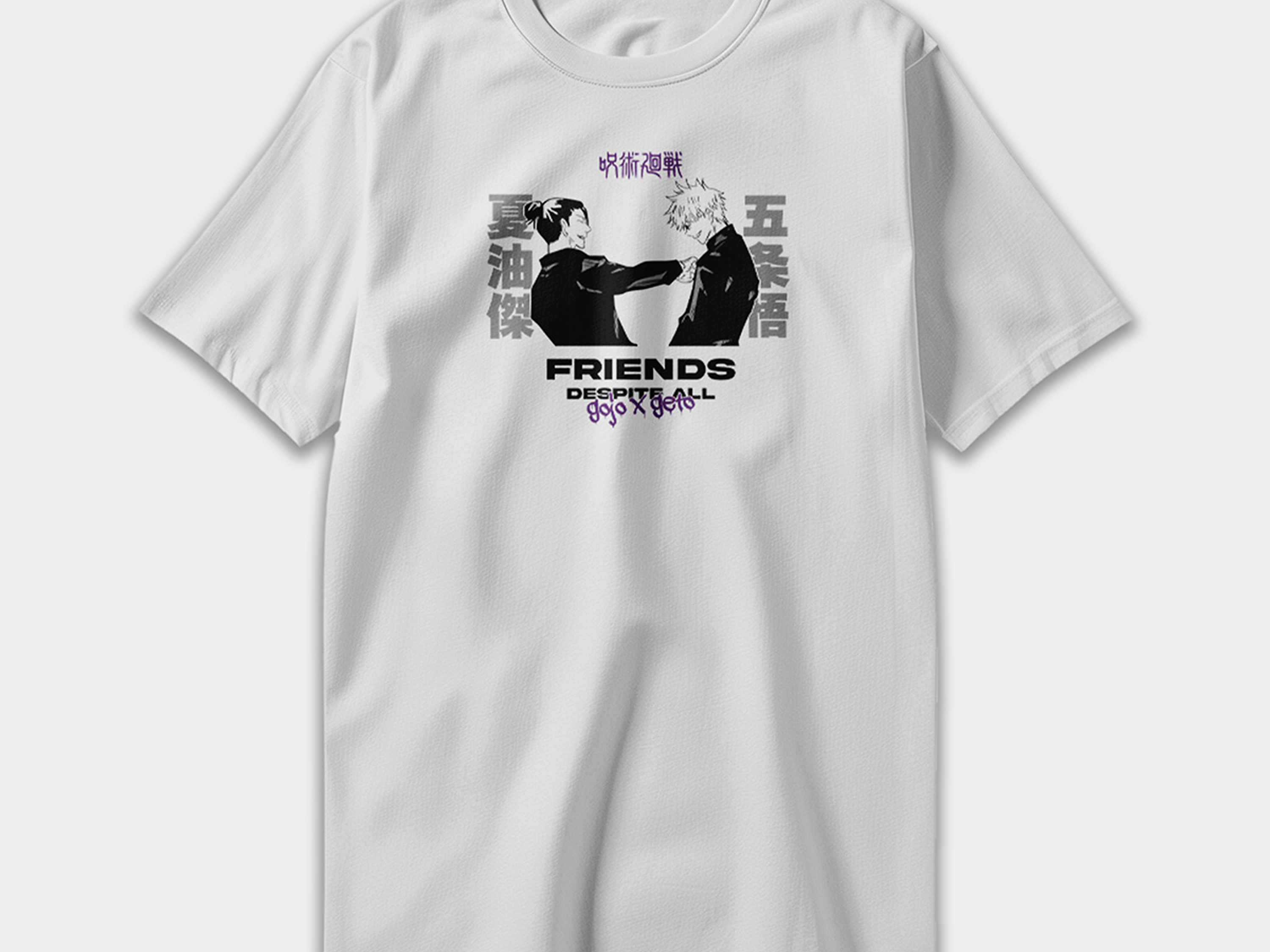 Polera Satoru y Getō - Jujutsu Kaisen v1 6